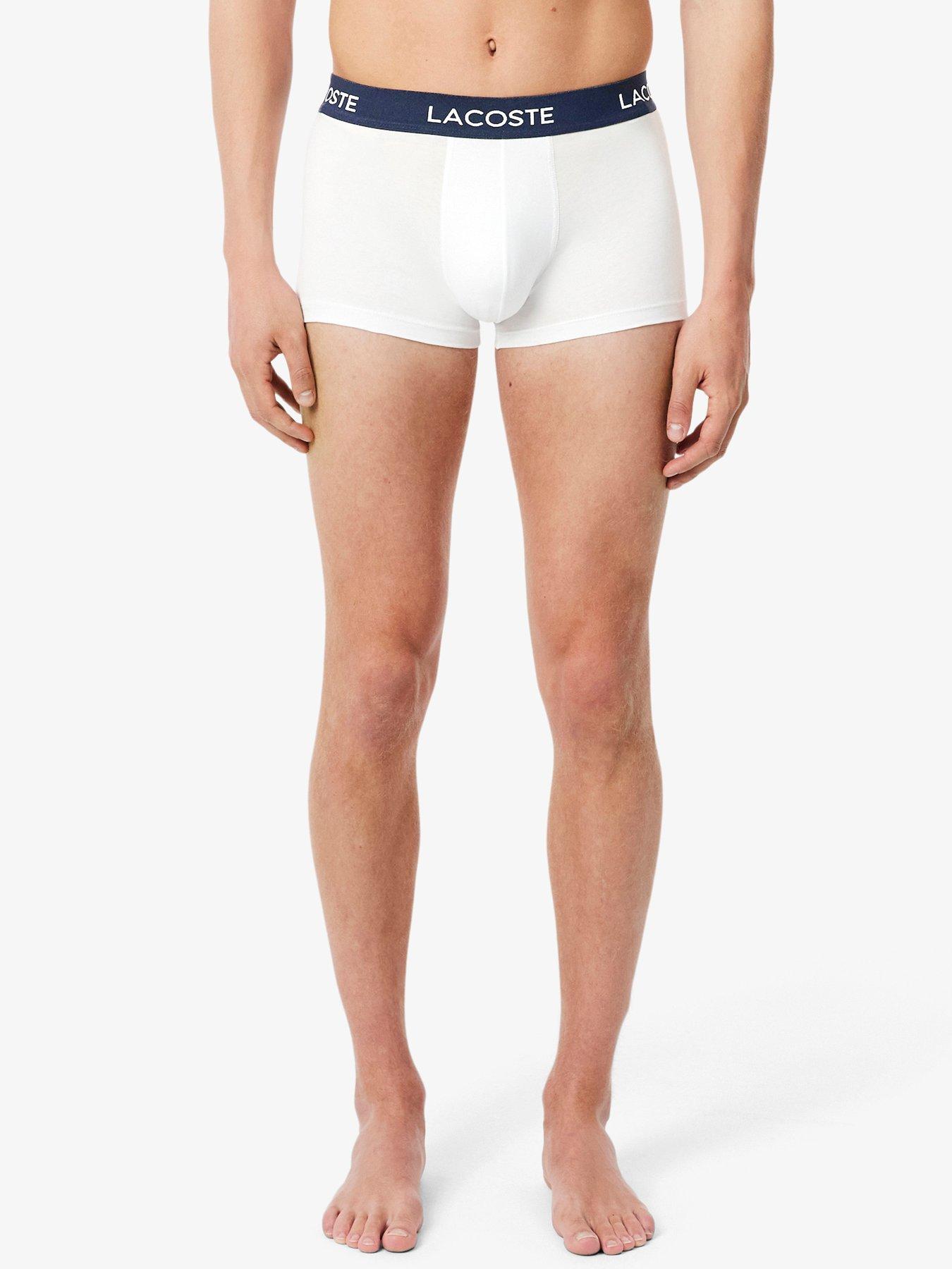Image 3 of 3 of Lacoste 5 Pack Stretch Cotton Trunks