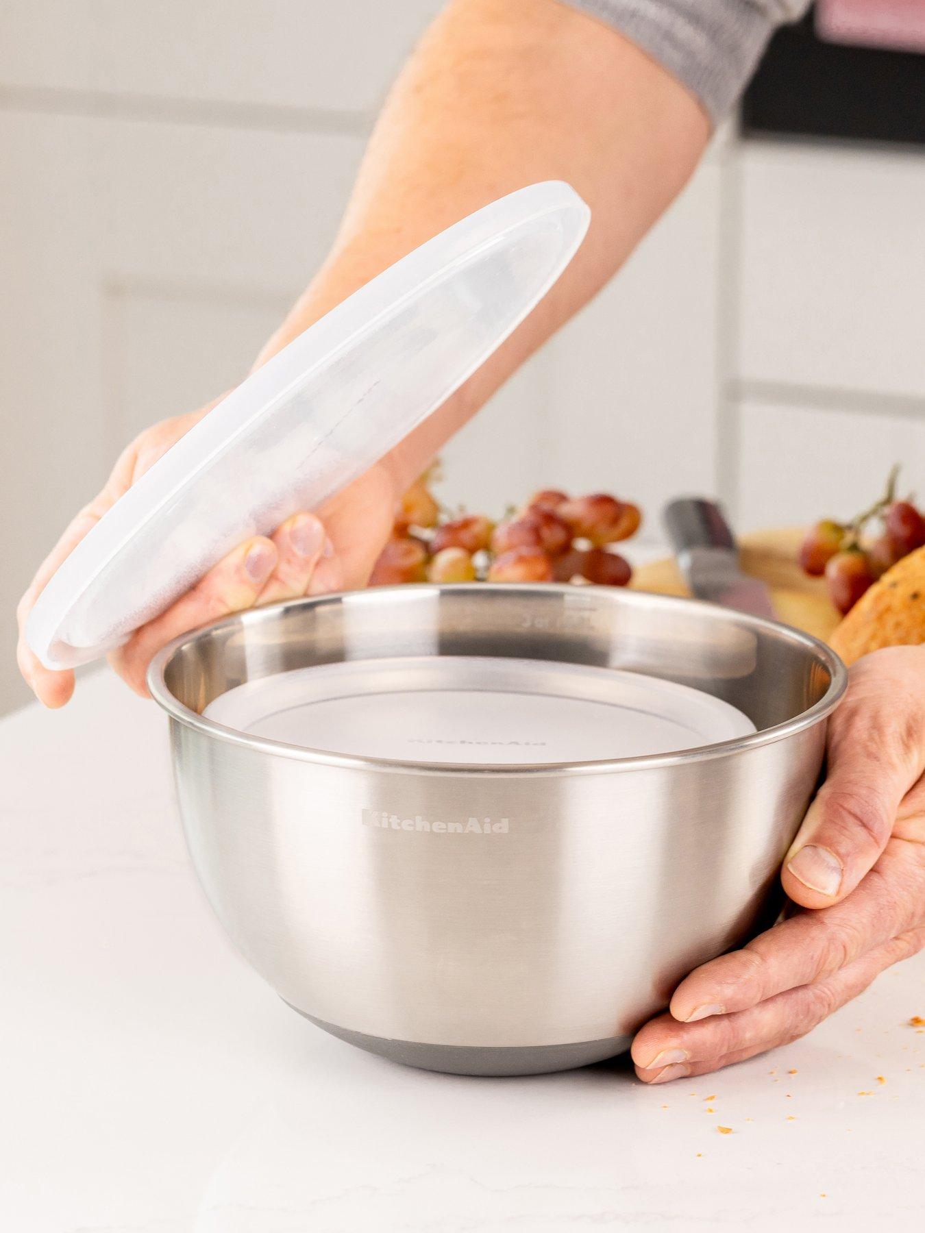 Kitchenaid Set Of 2 Mixing Bowls, Durable Stainless Steel Nesting Bowls - Image 4