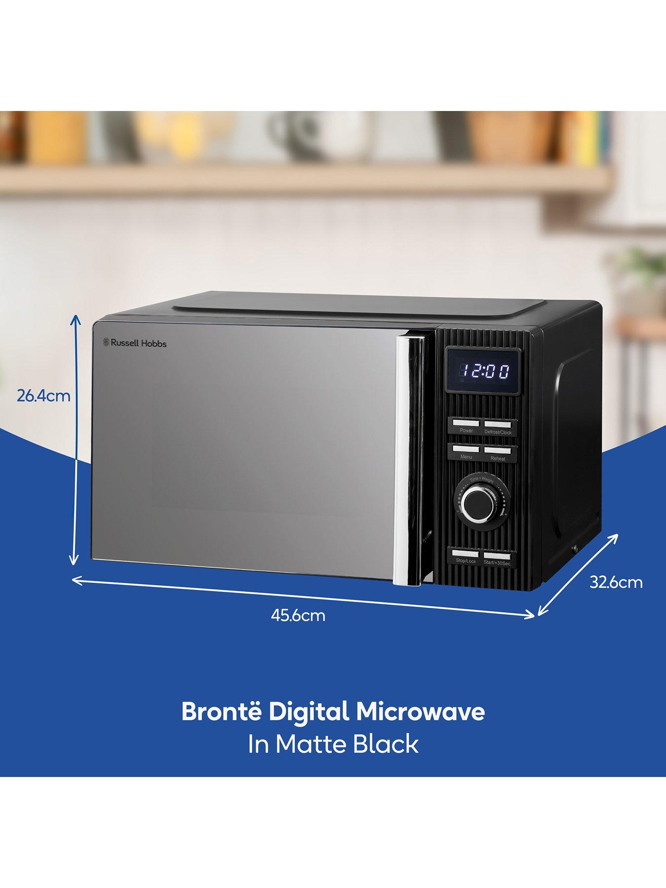 Image 2 of 7 of Russell Hobbs Bronte 20 Litre Black Digital Microwave