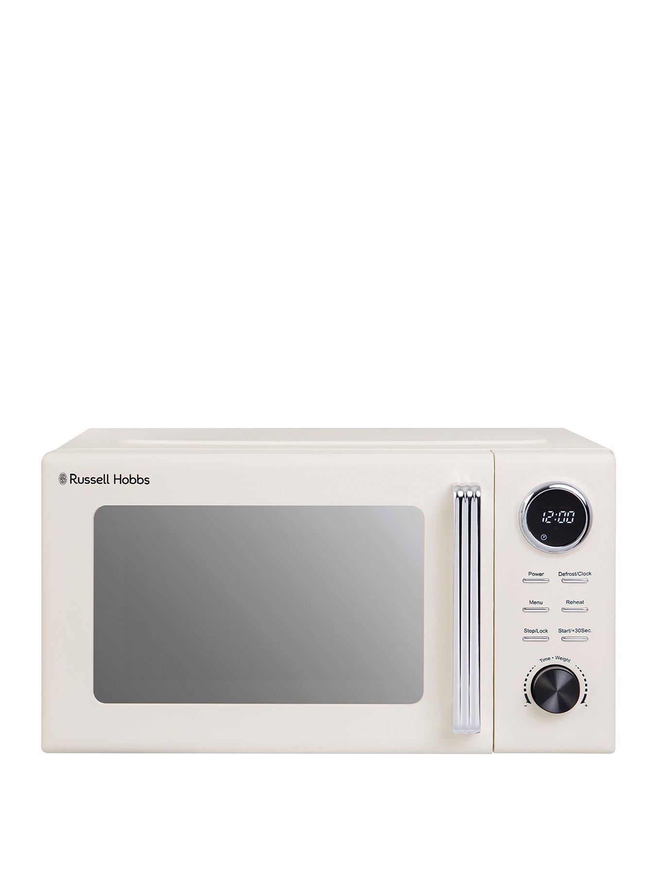 Image 1 of 7 of Russell Hobbs Hanley 20 Litre Jasmine White Digital Microwave