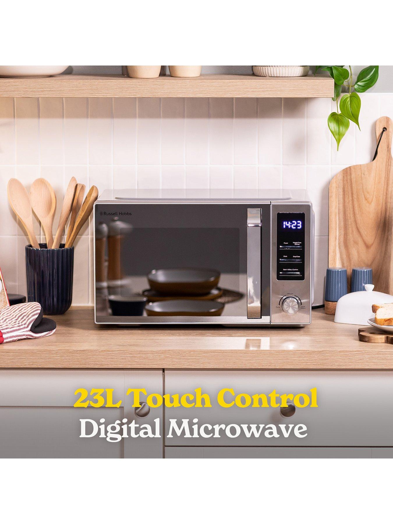 Image 3 of 7 of Russell Hobbs 23 Litre Stainless Steel Digital Microwave