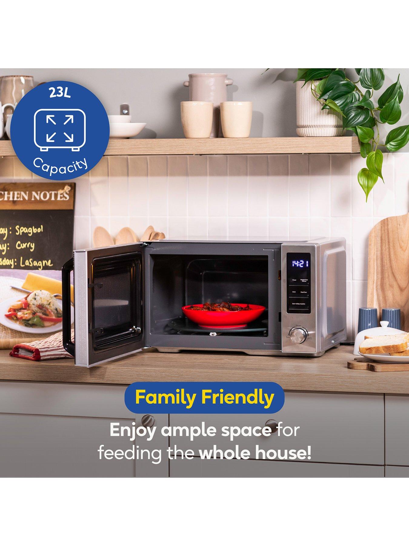 Image 4 of 7 of Russell Hobbs 23 Litre Stainless Steel Digital Microwave