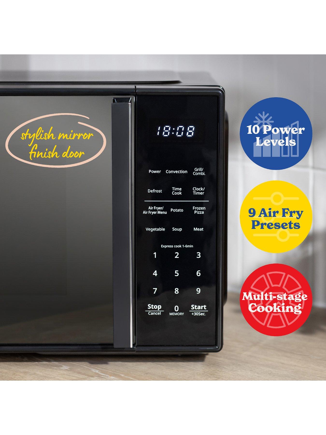 Image 6 of 7 of Russell Hobbs Black 23L 4-In-1 Touch Control Digital Combination Microwave With Air Fryer Function