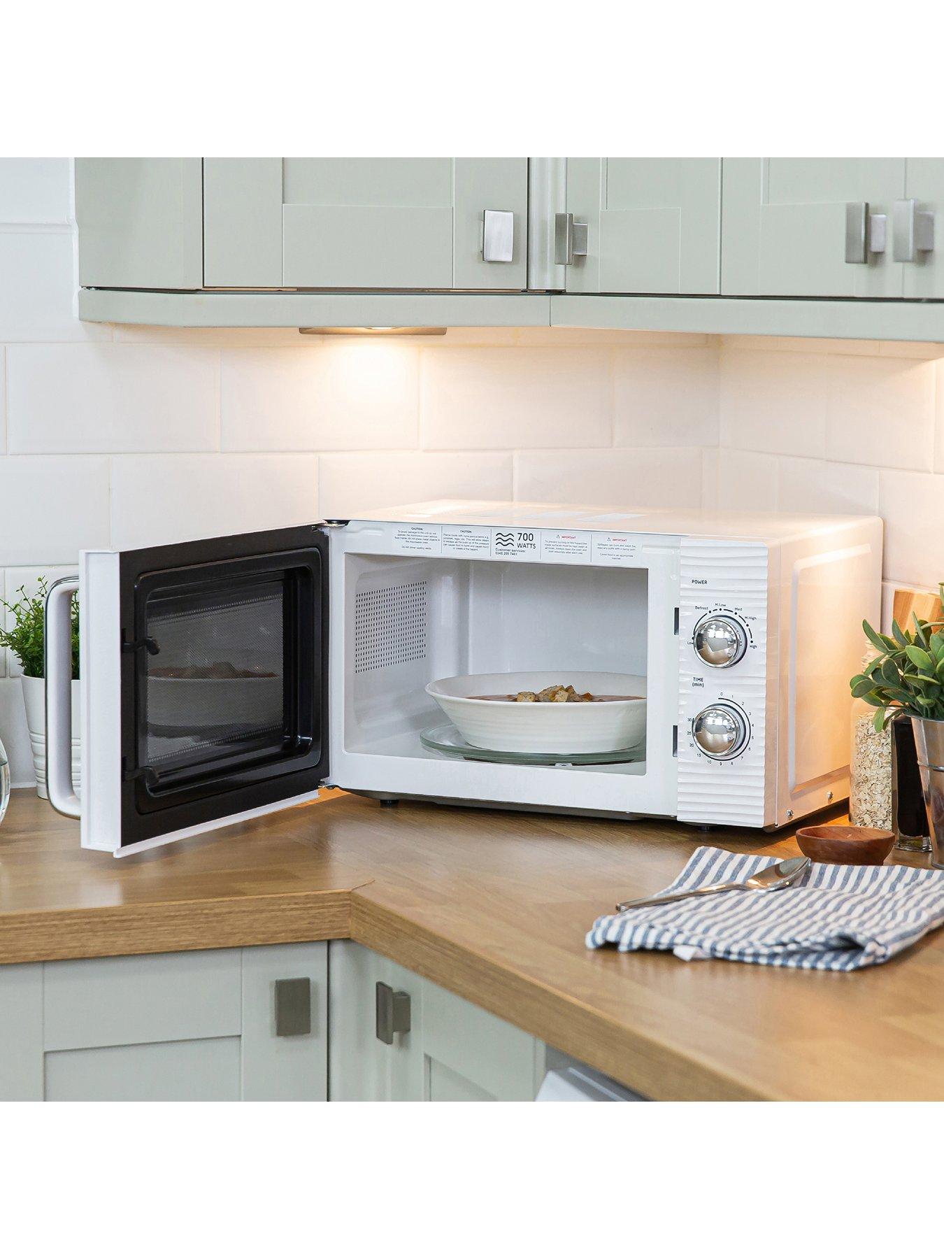 Image 3 of 7 of Russell Hobbs White Inspire Bundle - Kettle, 2 Slice Toaster, And Microwave