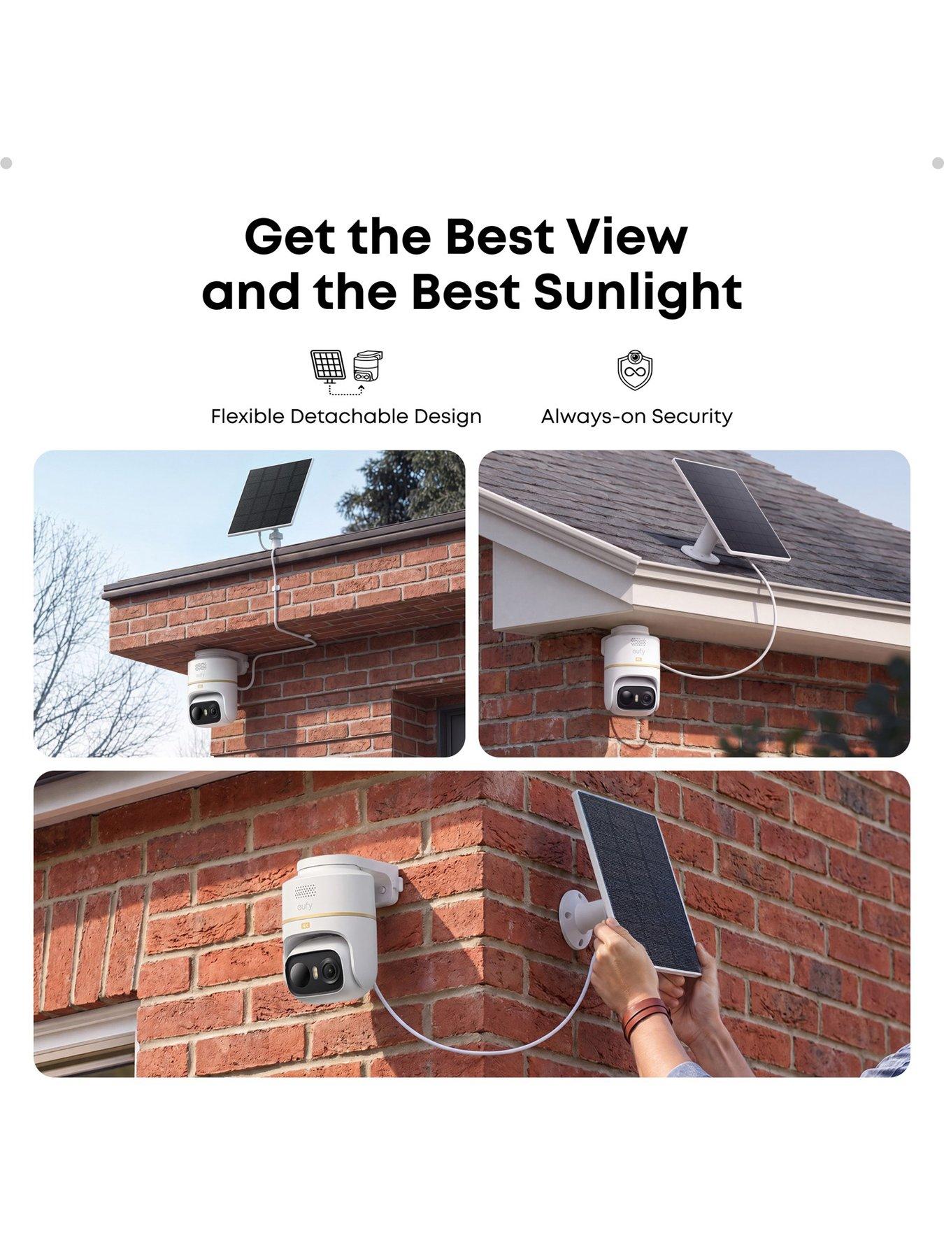 Image 6 of 7 of Eufy Anker eufyCam C37 4K Smart Security Camera CCTV with Solar Panel