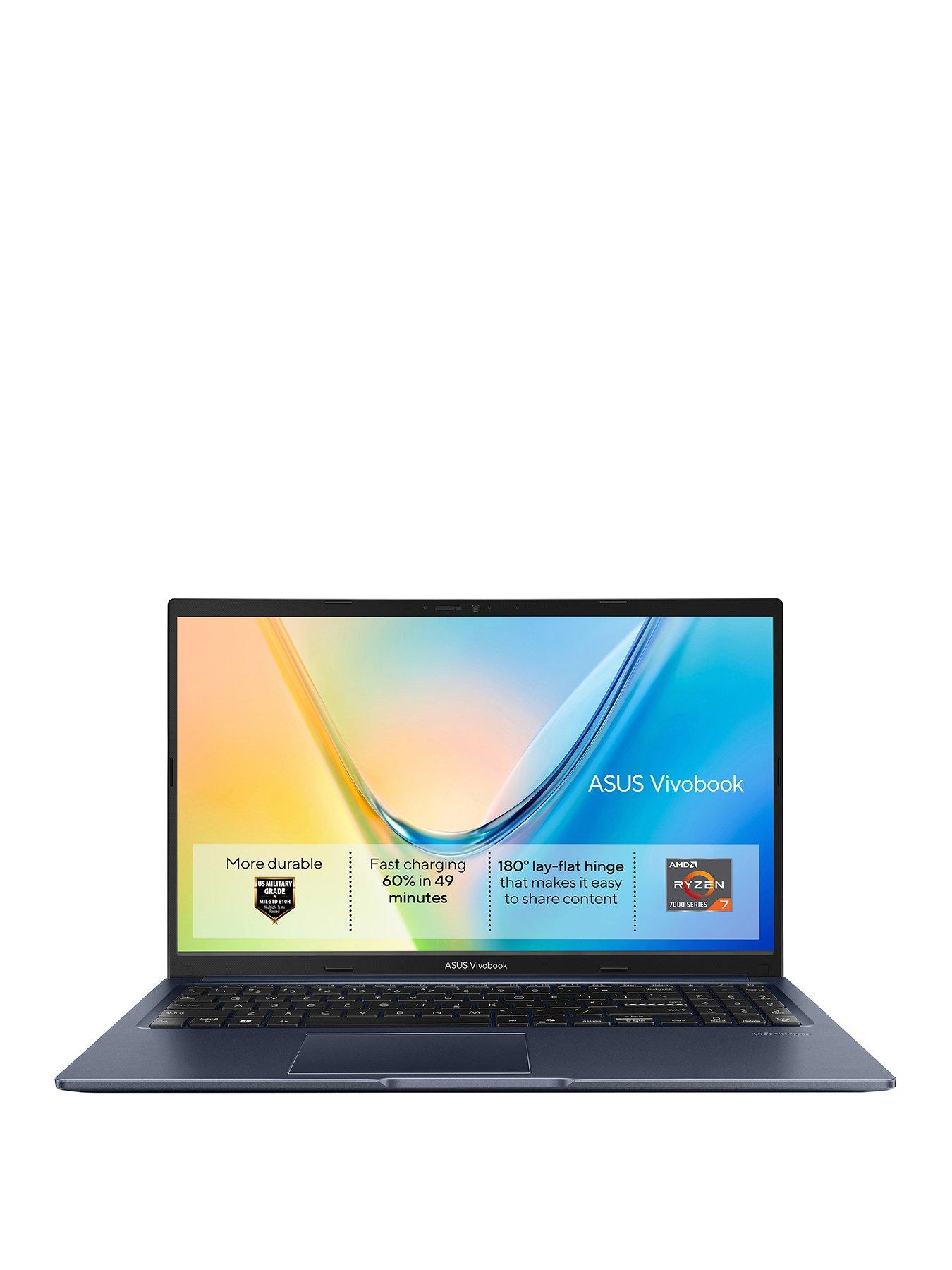 Asus Quiet Blue Vivobook M1502xa 15.6" Full Hd Ips 8Gb Ram 512Gb Storage Amd Ryzen 7 7840Hs Windows 11 Home Laptop - Image 14