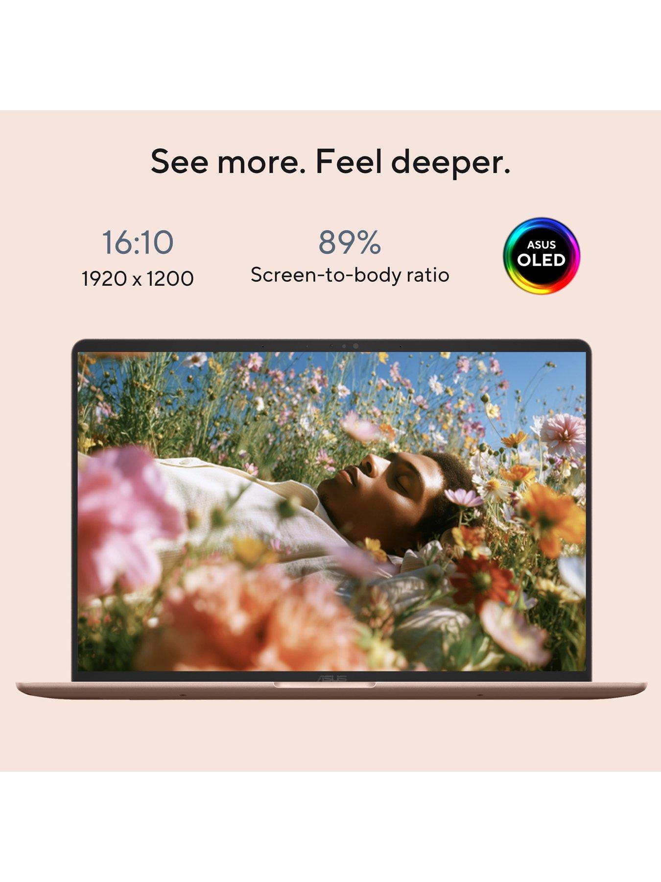 Image 4 of 8 of Asus Zenbook 14 14in FHD 1920 x 1200 Laptop - Intel Core Ultra 5 - 16GB RAM, 512GB SSD - Blue