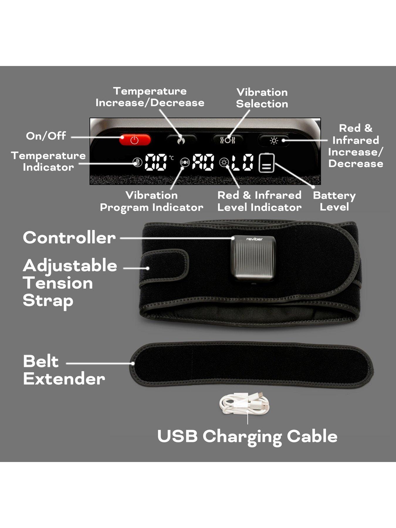 Image 4 of 8 of Reviber Zen Physio Lower Back Therapy Belt
