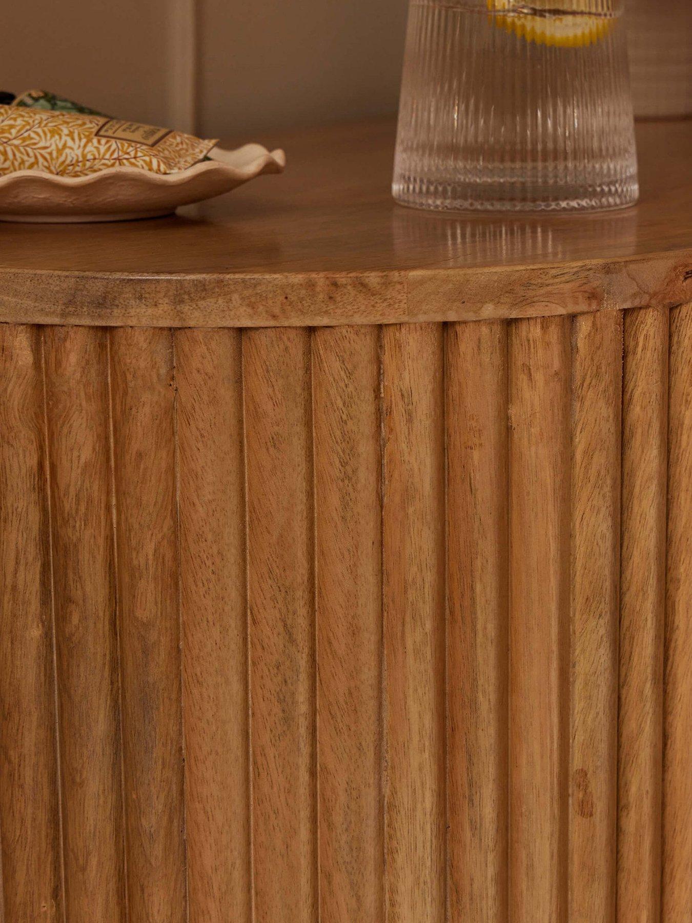 Image 2 of 5 of Dusk Finley Mango Wood  Dressing Table Console