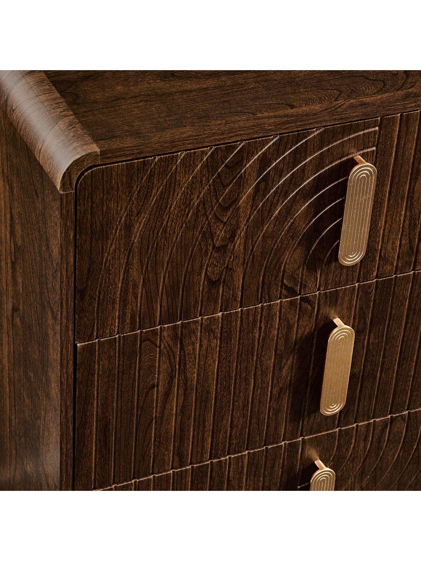 Image 6 of 7 of Dusk Marnie 6 Drawer Chest - Walnut