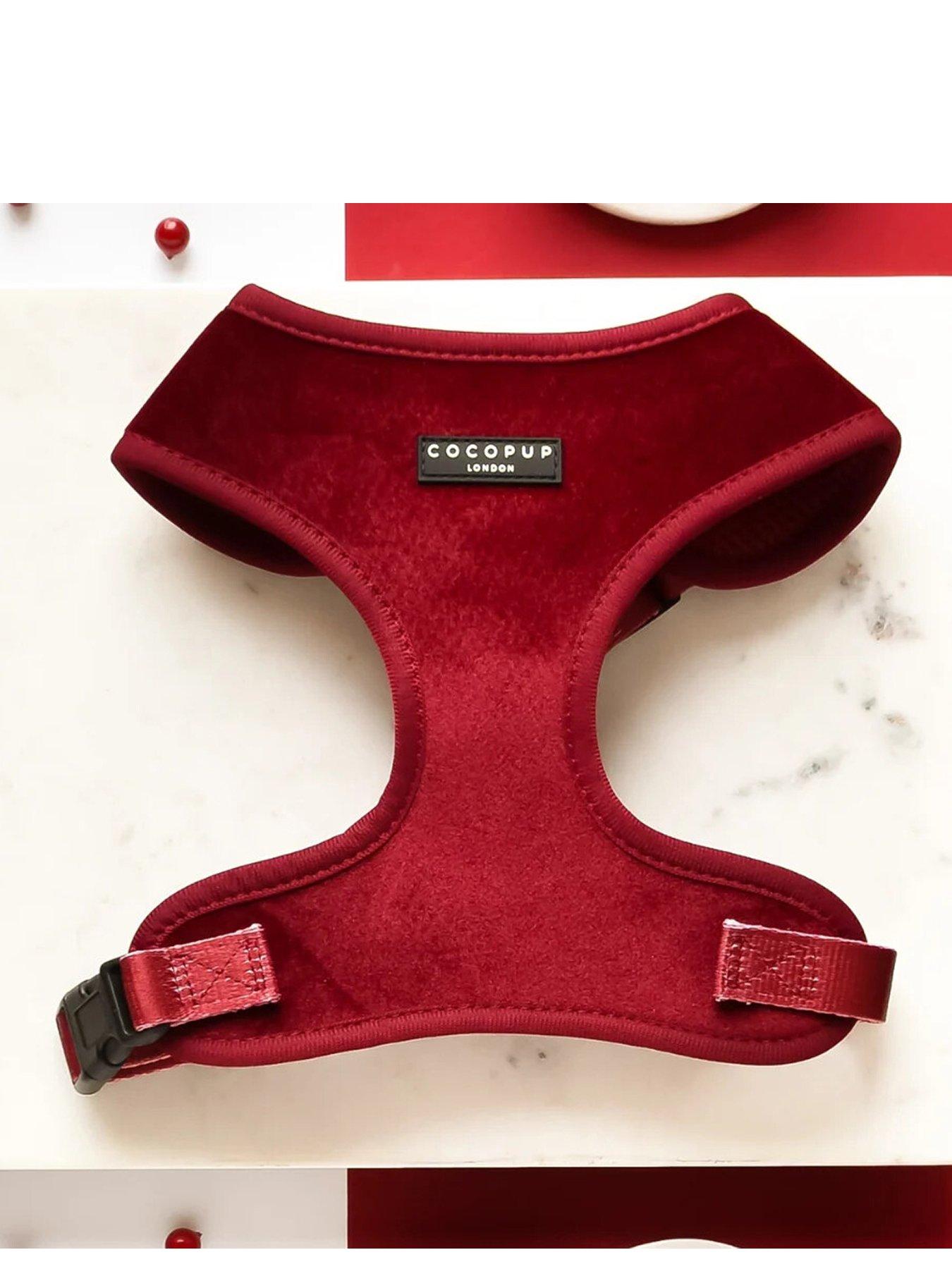 Image 1 of 6 of Cocopup Berry Red Harness XS