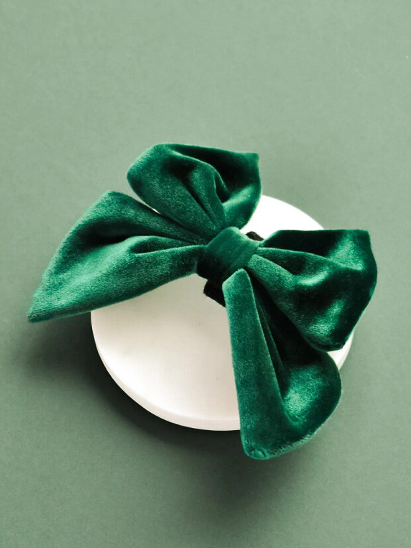 Image 1 of 2 of Cocopup Forest Green SAILOR BOW TIE