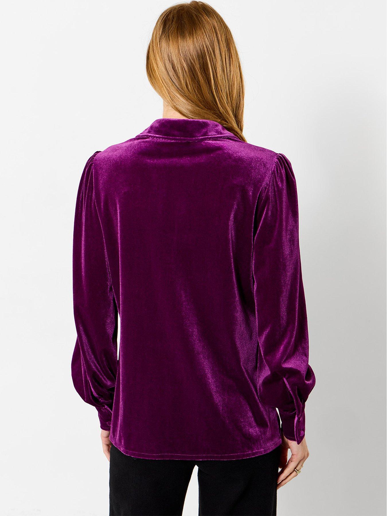 Image 2 of 5 of Joe Browns Iris Velour Collared Blouse