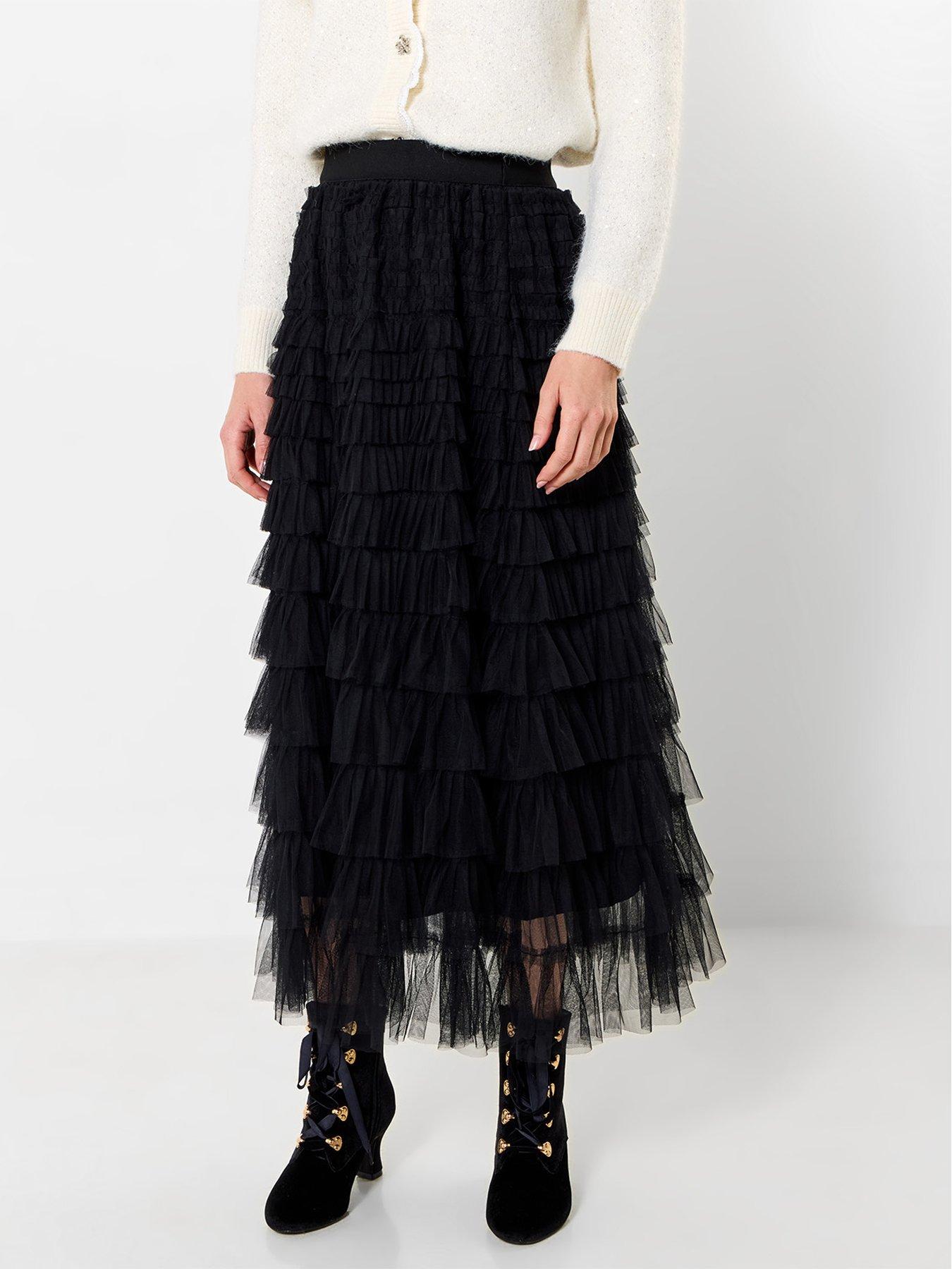 Image 3 of 7 of Joe Browns Eleanor Tiered Tulle Maxi Skirt