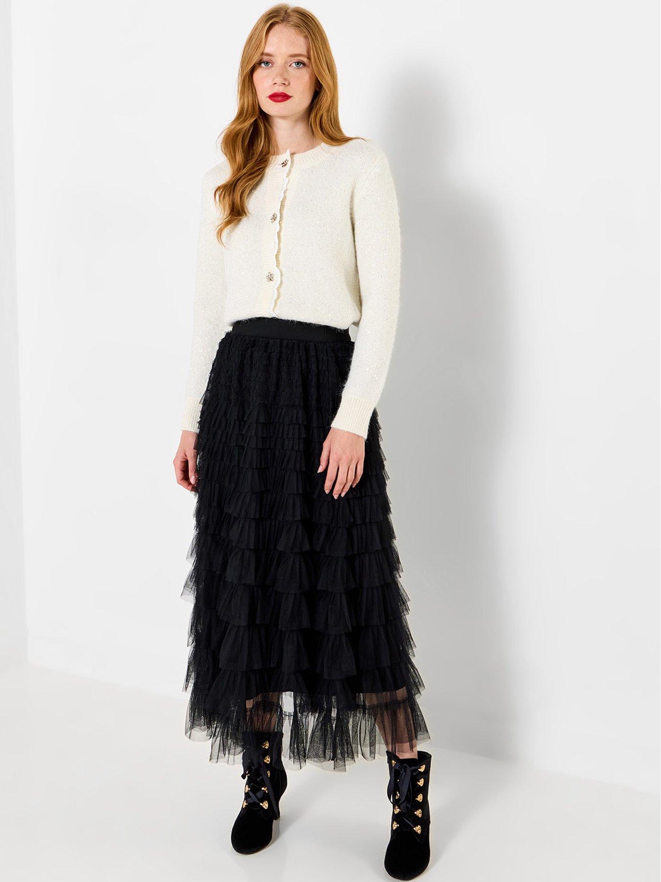 Image 5 of 7 of Joe Browns Eleanor Tiered Tulle Maxi Skirt