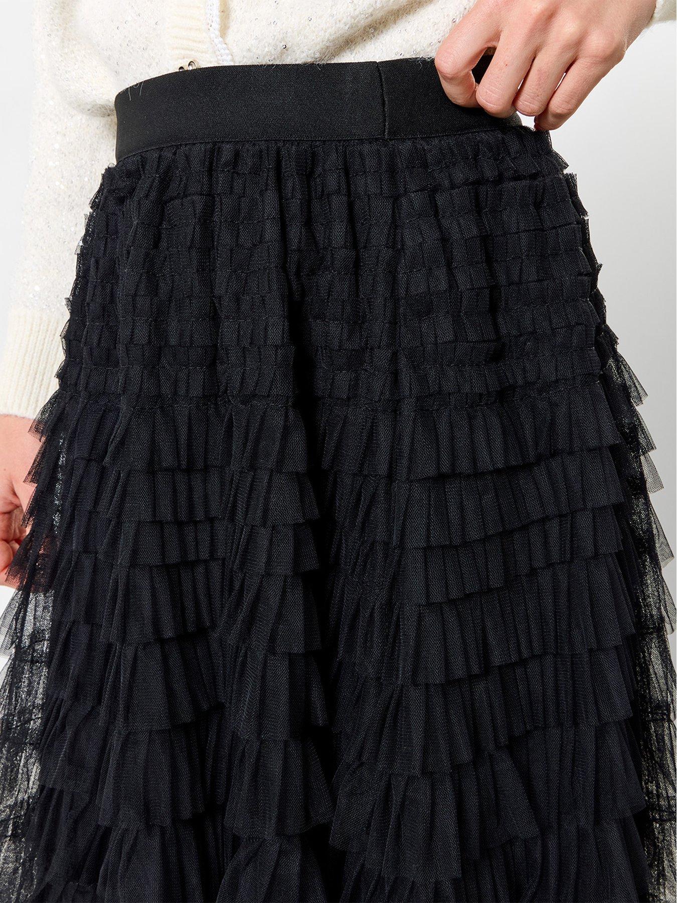 Image 6 of 7 of Joe Browns Eleanor Tiered Tulle Maxi Skirt