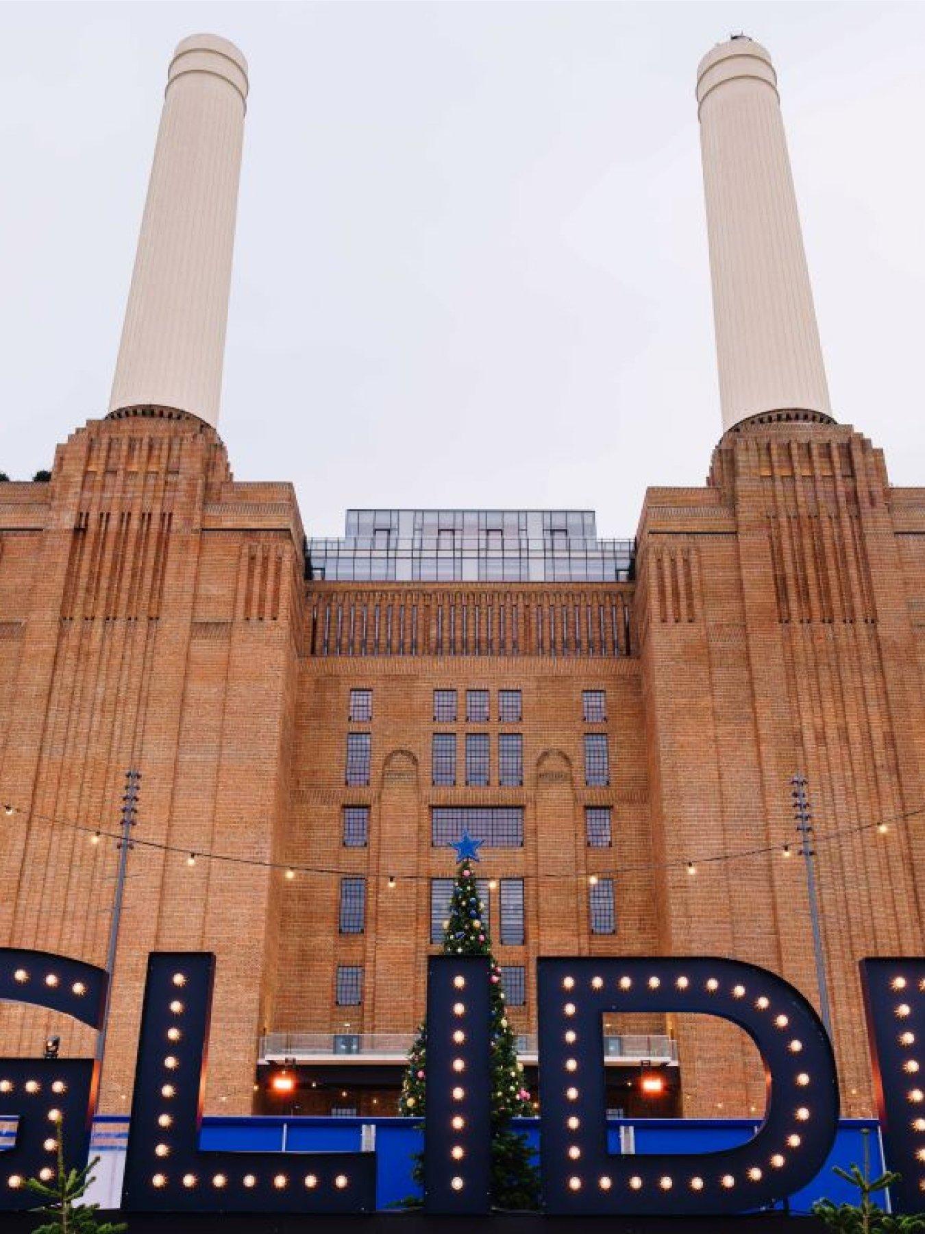 Image 4 of 4 of Virgin Experience Days Glide at Battersea Power Station Ice Skating for Two, London