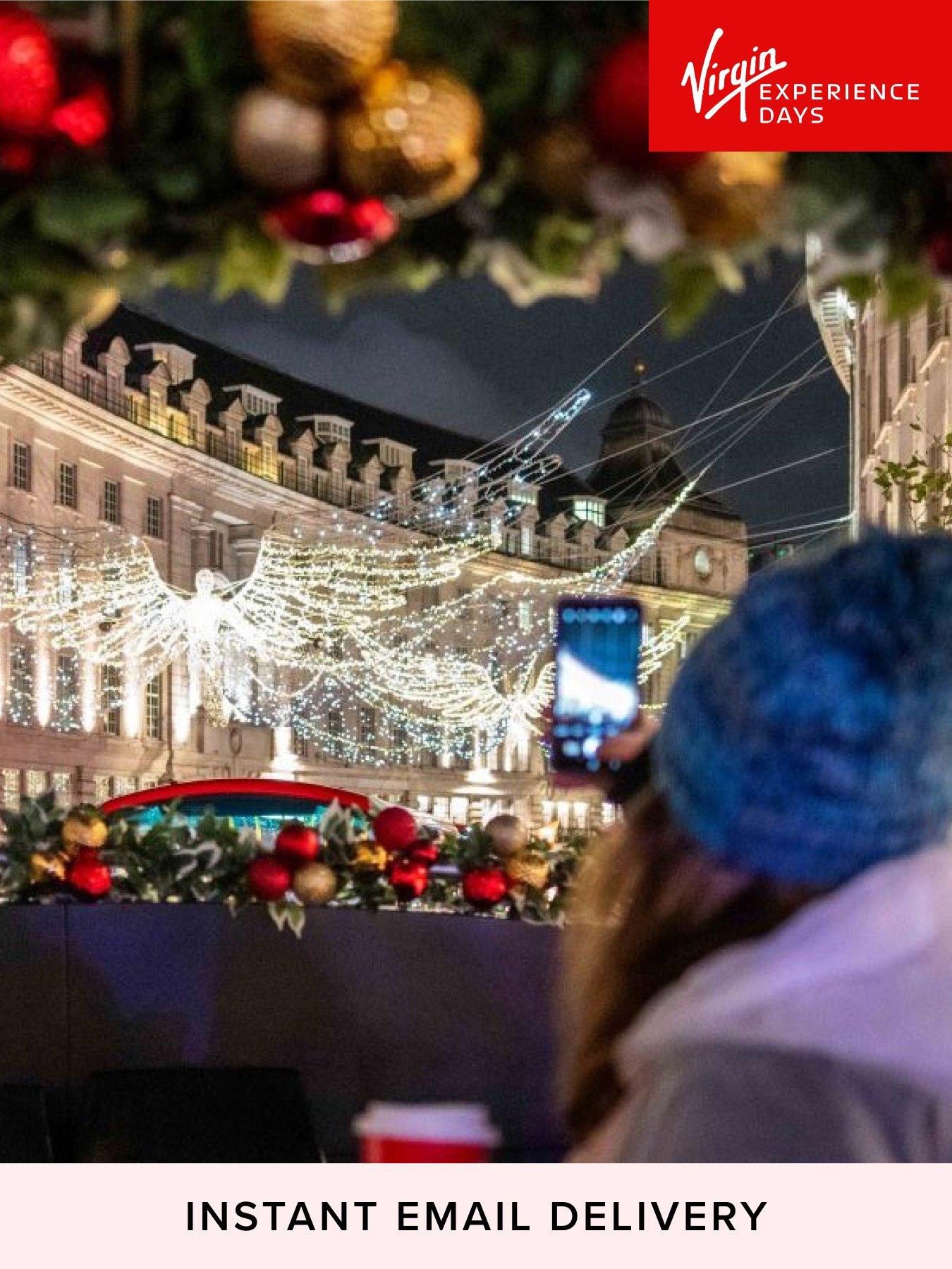 Image 1 of 4 of Virgin Experience Days The Original Christmas Lights Bus Tour and Thames Cruise for Two