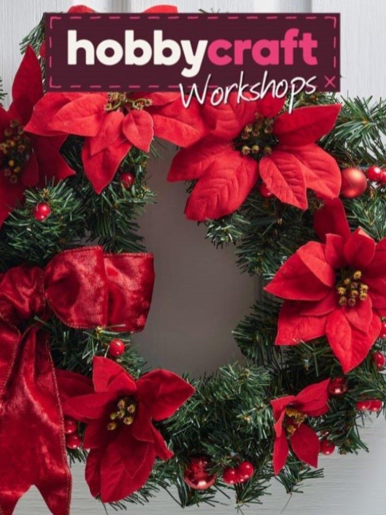 Image 4 of 4 of Virgin Experience Days Hobbycraft Traditional Christmas Wreath Making Workshop for Two - 85 UK Locations