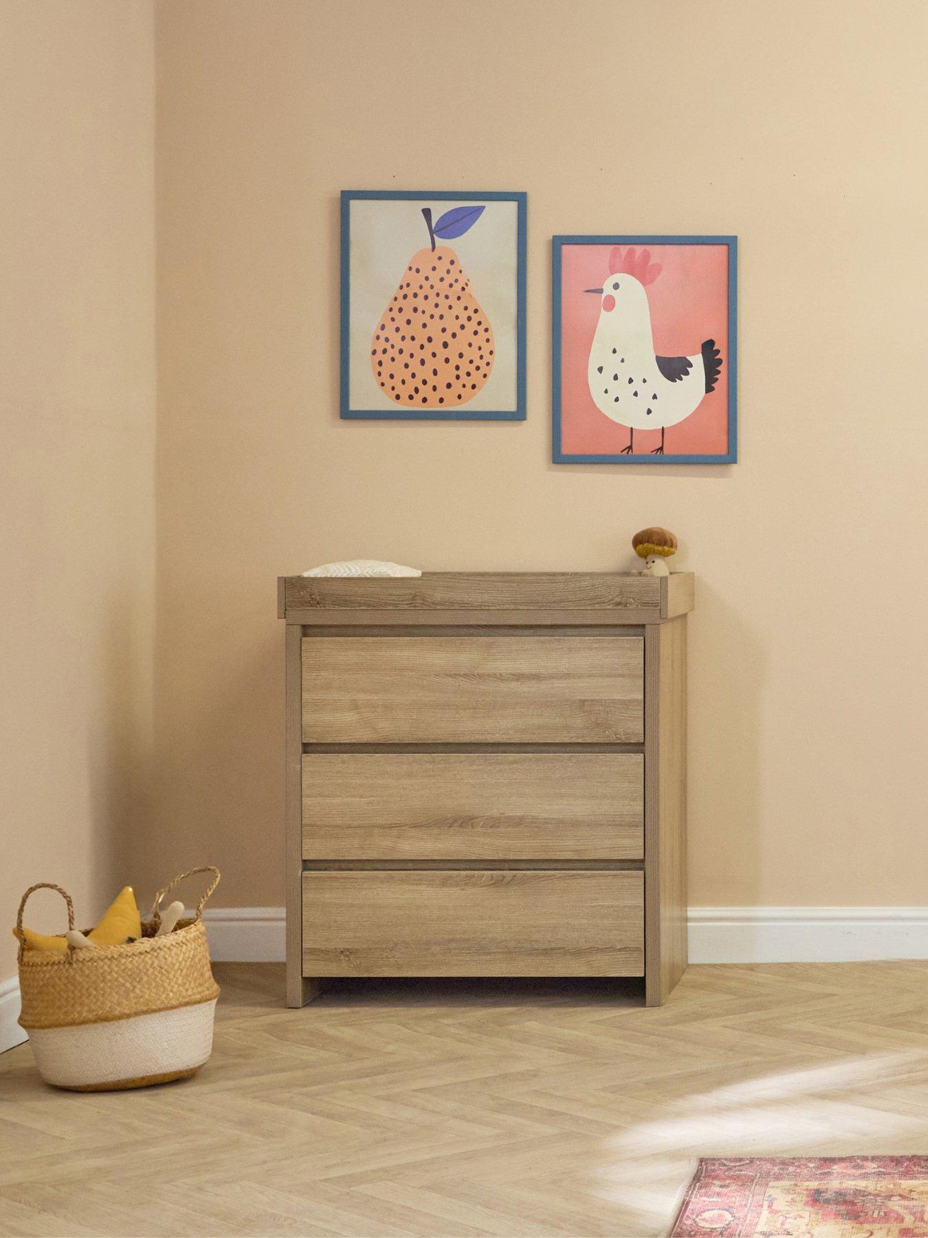 George Brown Oak Tutti Bambini Modena Changing Unit - Image 3