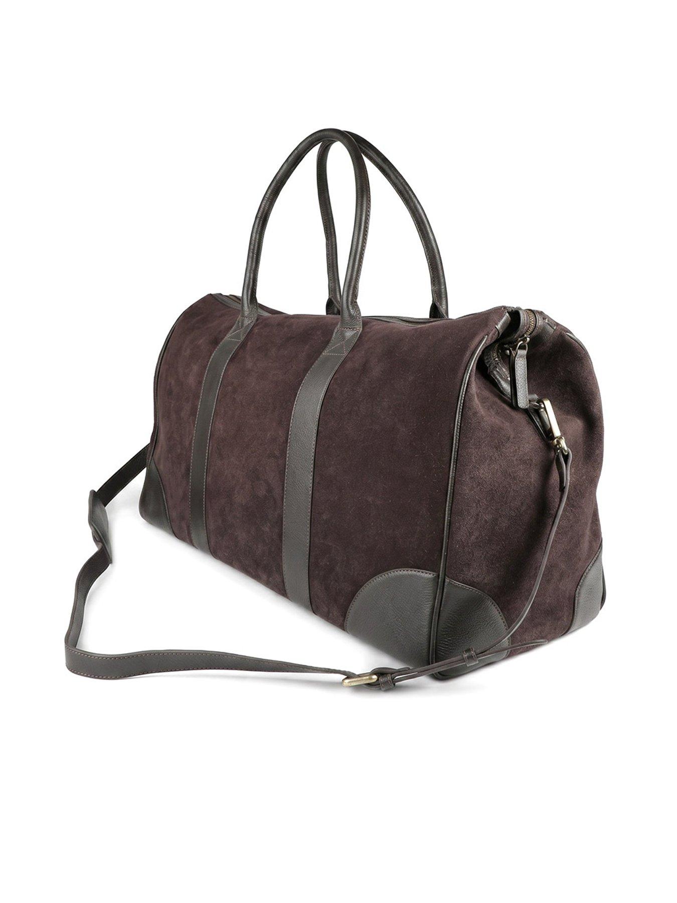 Image 3 of 5 of Jones Bootmaker Mens Upington Detachable Strap Zip Holdall - Brown