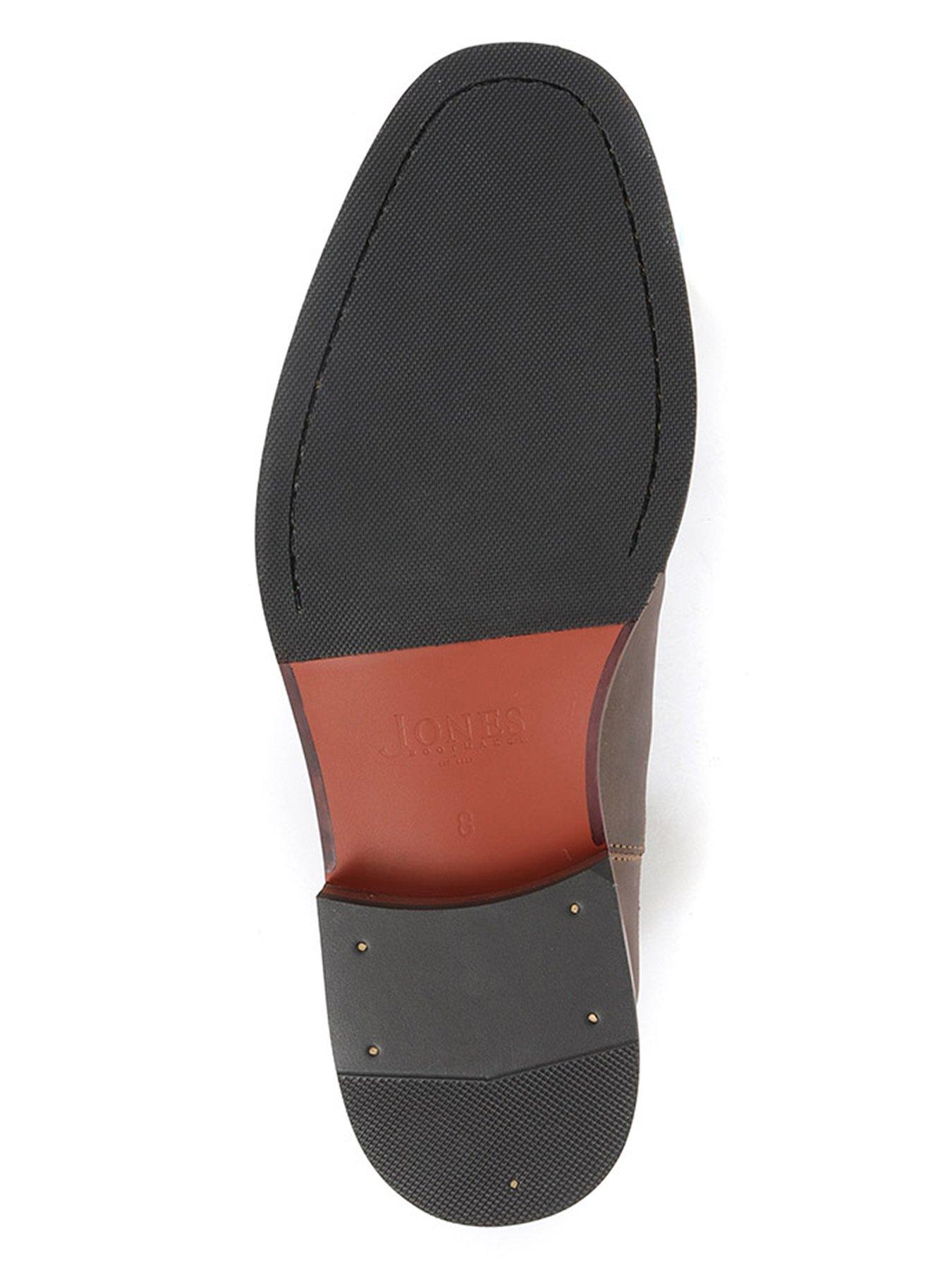 Image 5 of 6 of Jones Bootmaker Mens Debden Leather Chelsea Boots - Brown Nubuck