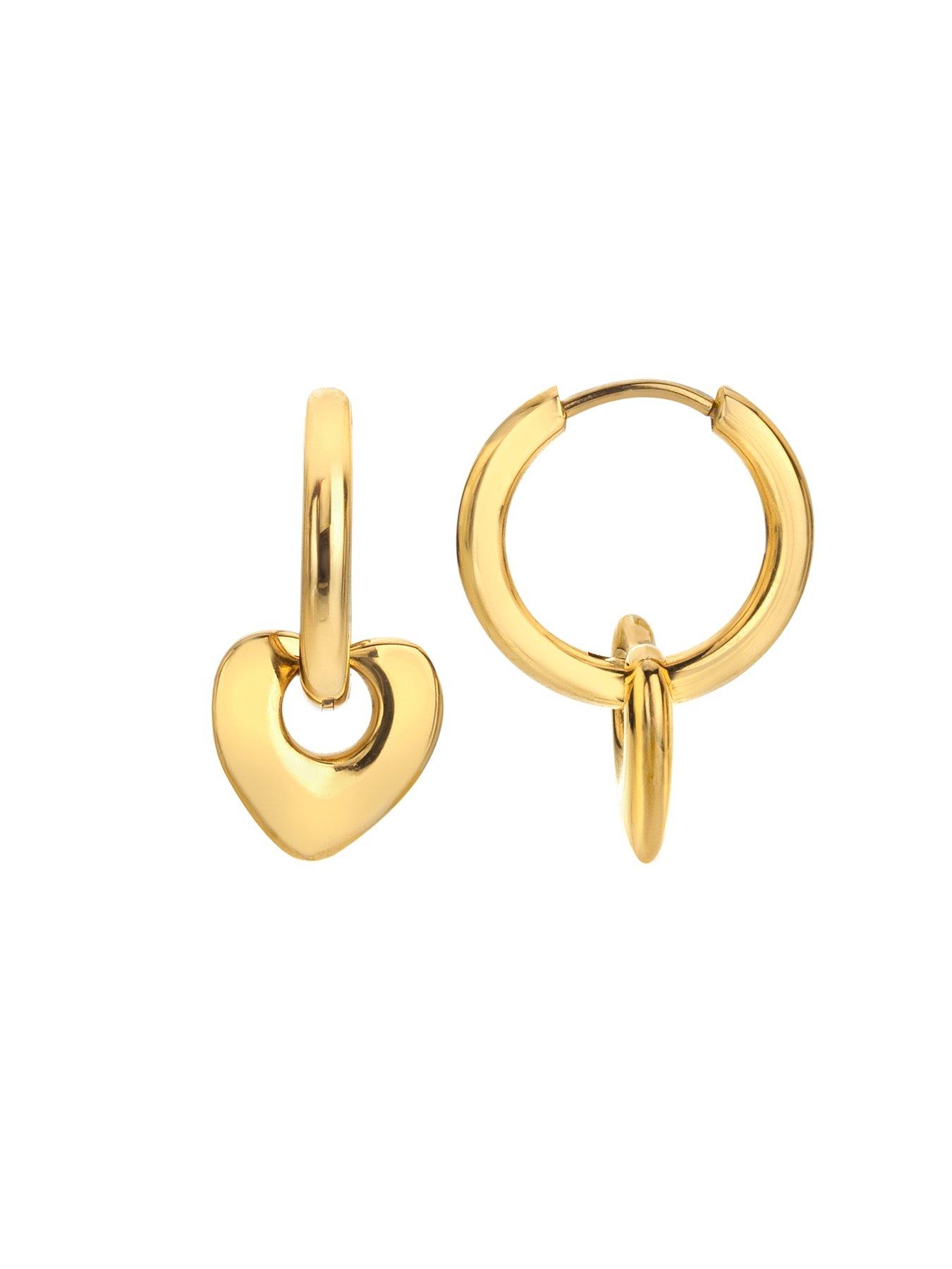Image 2 of 3 of Ava & Sky BUBBLE HEART EARRING