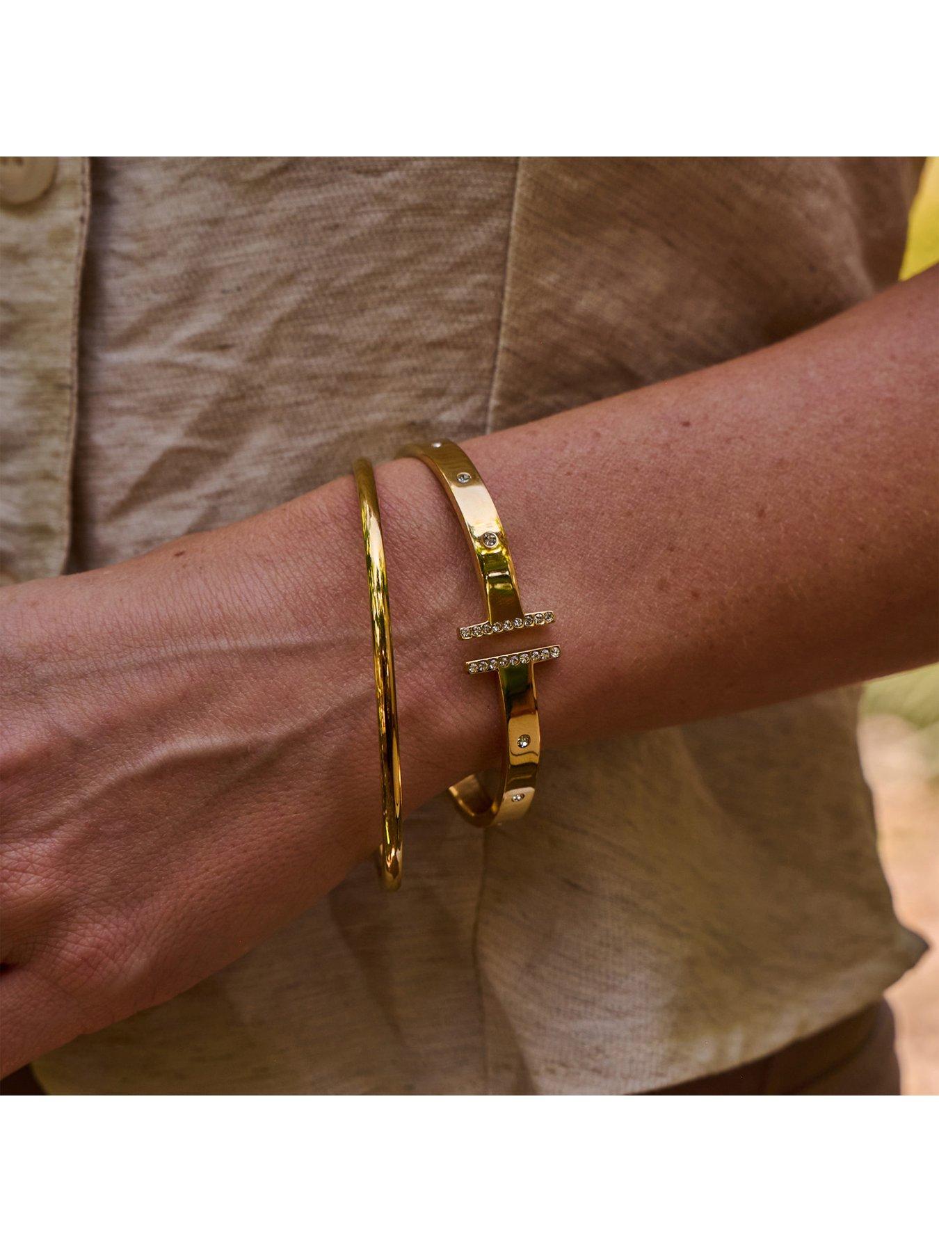Image 2 of 3 of Ava & Sky SLIP OVER BANGLE 3MM