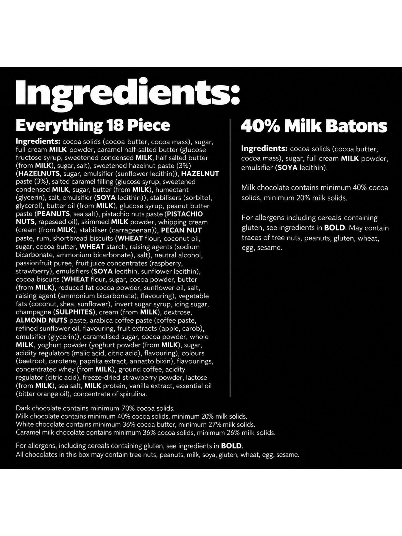 Image 4 of 5 of Hotel Chocolat Everything 18 pack? & 40% Milk Batons