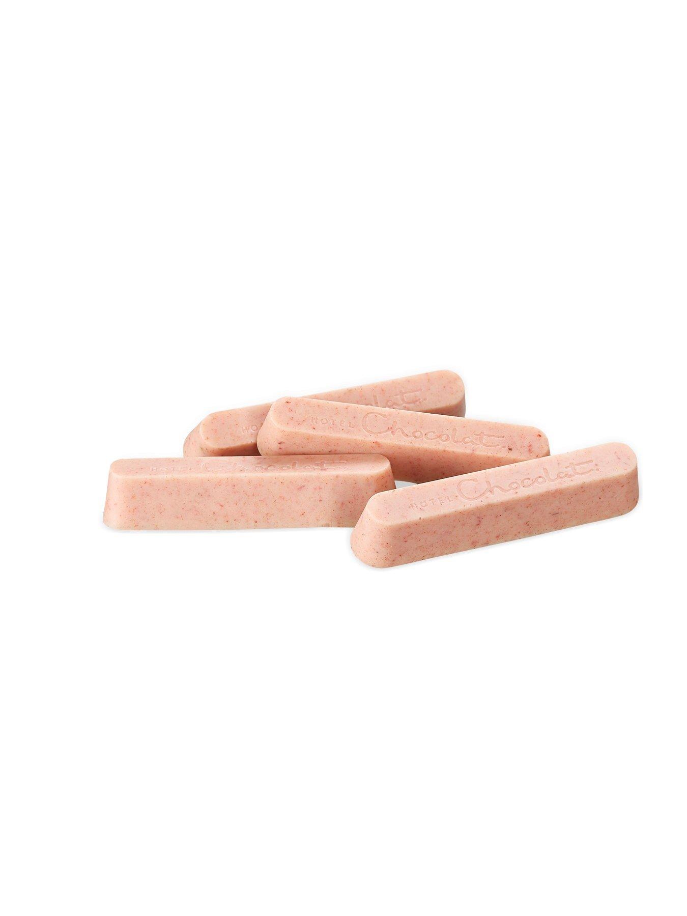 Image 3 of 5 of Hotel Chocolat Patisserie Dreamer 18 pack and Raspberry & White Chocolate Batons