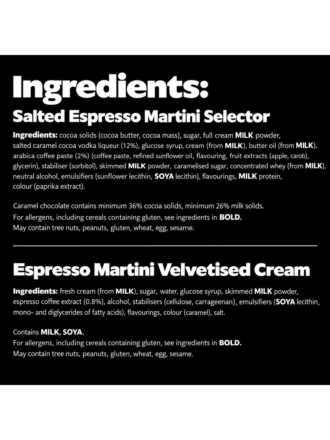 Image 4 of 5 of Hotel Chocolat Espresso Martini Velvetised Cream 500Ml & Espresso Martini Selector
