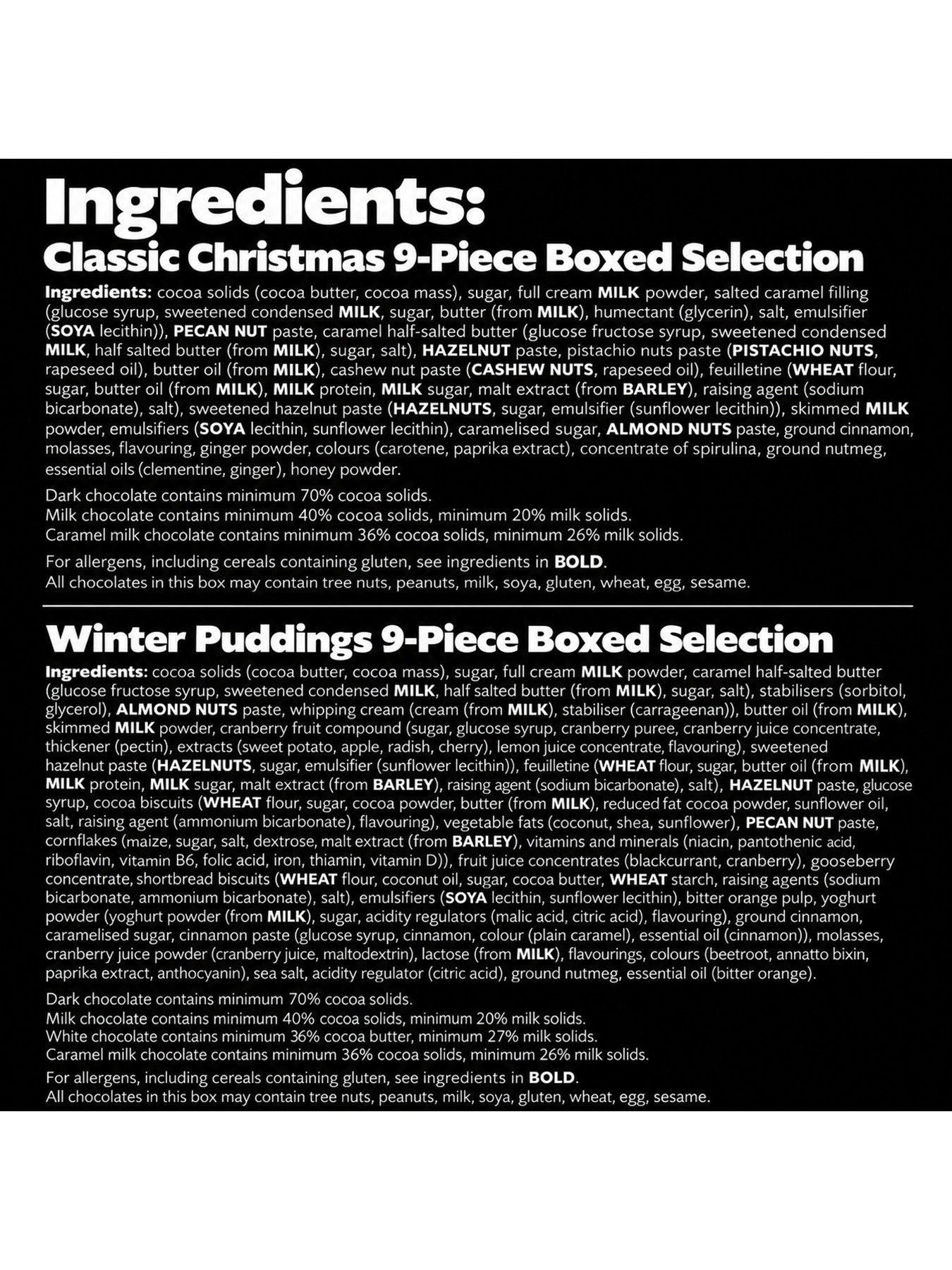 Image 4 of 5 of Hotel Chocolat Classic Christmas 9 pack &amp; Winter Puddings 9 pack