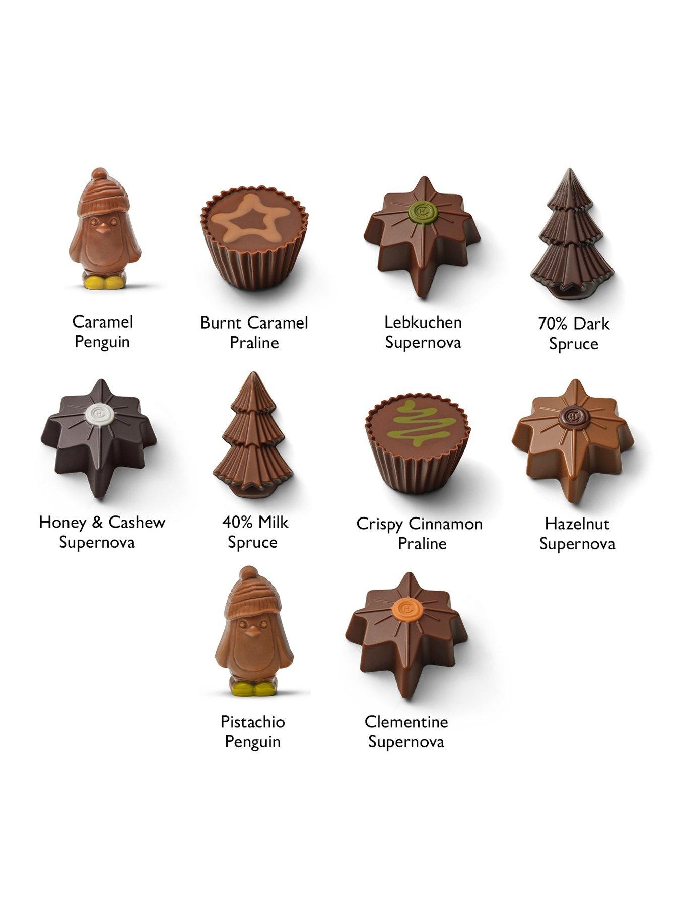 Image 2 of 5 of Hotel Chocolat Classic Christmas 18 pack &amp; Sleigh Team White