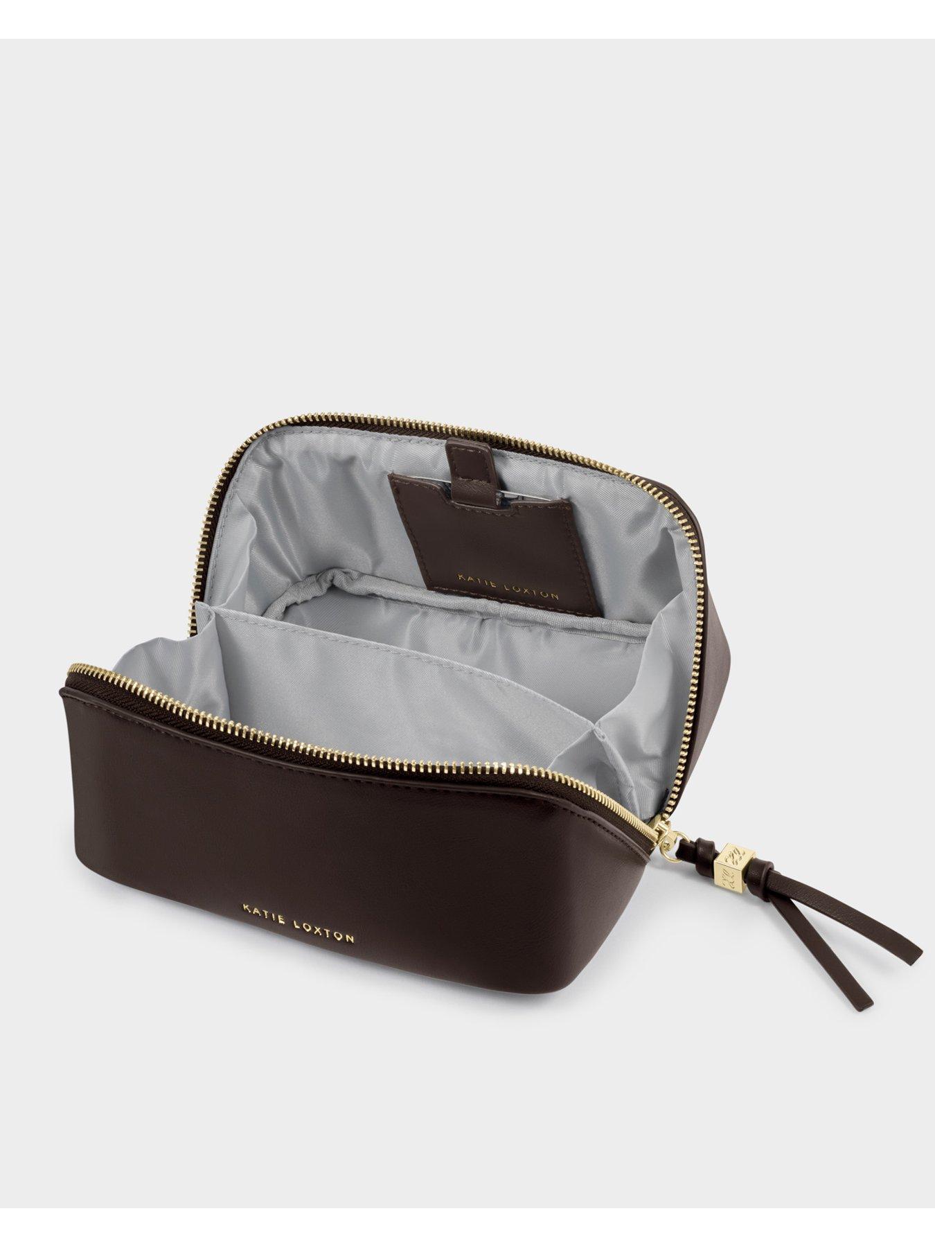 Image 2 of 6 of Katie Loxton FOLD-OUT MIRROR MAKE UP BAG