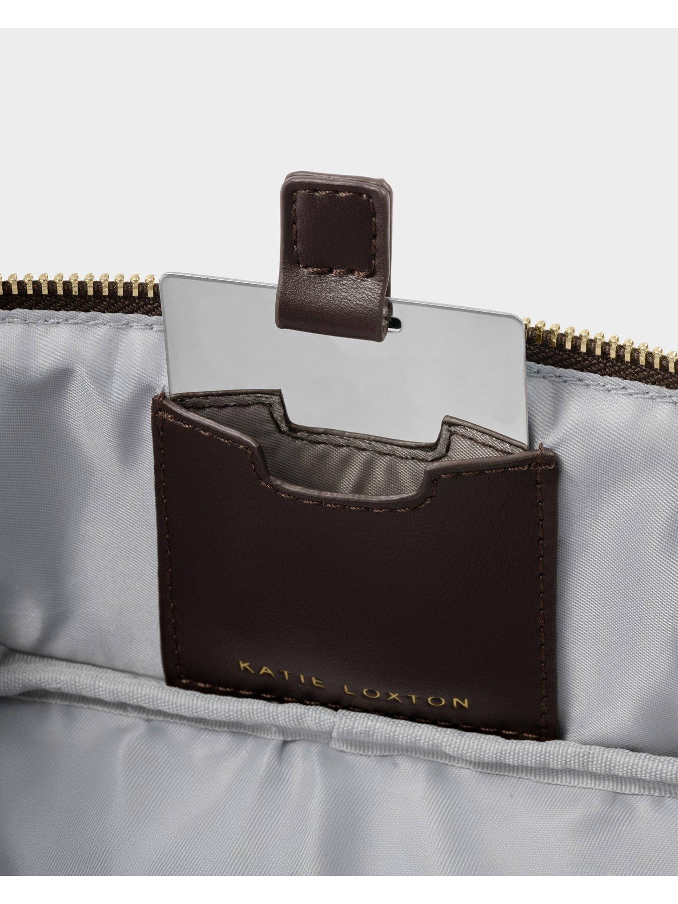 Image 3 of 6 of Katie Loxton FOLD-OUT MIRROR MAKE UP BAG