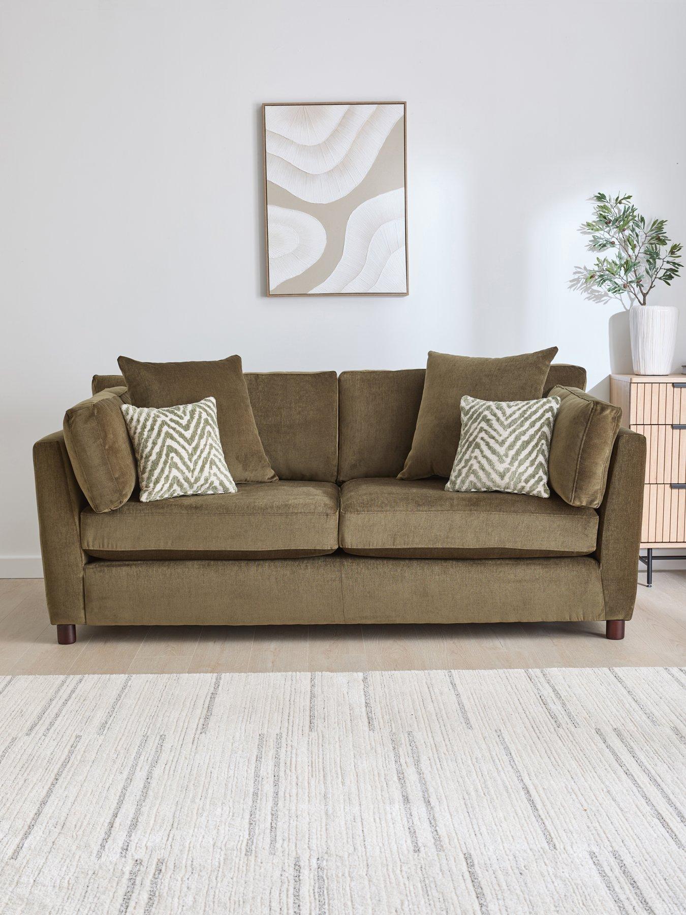 Image 1 of 7 of The Very Collection Casablanca 3 Seater Sofa