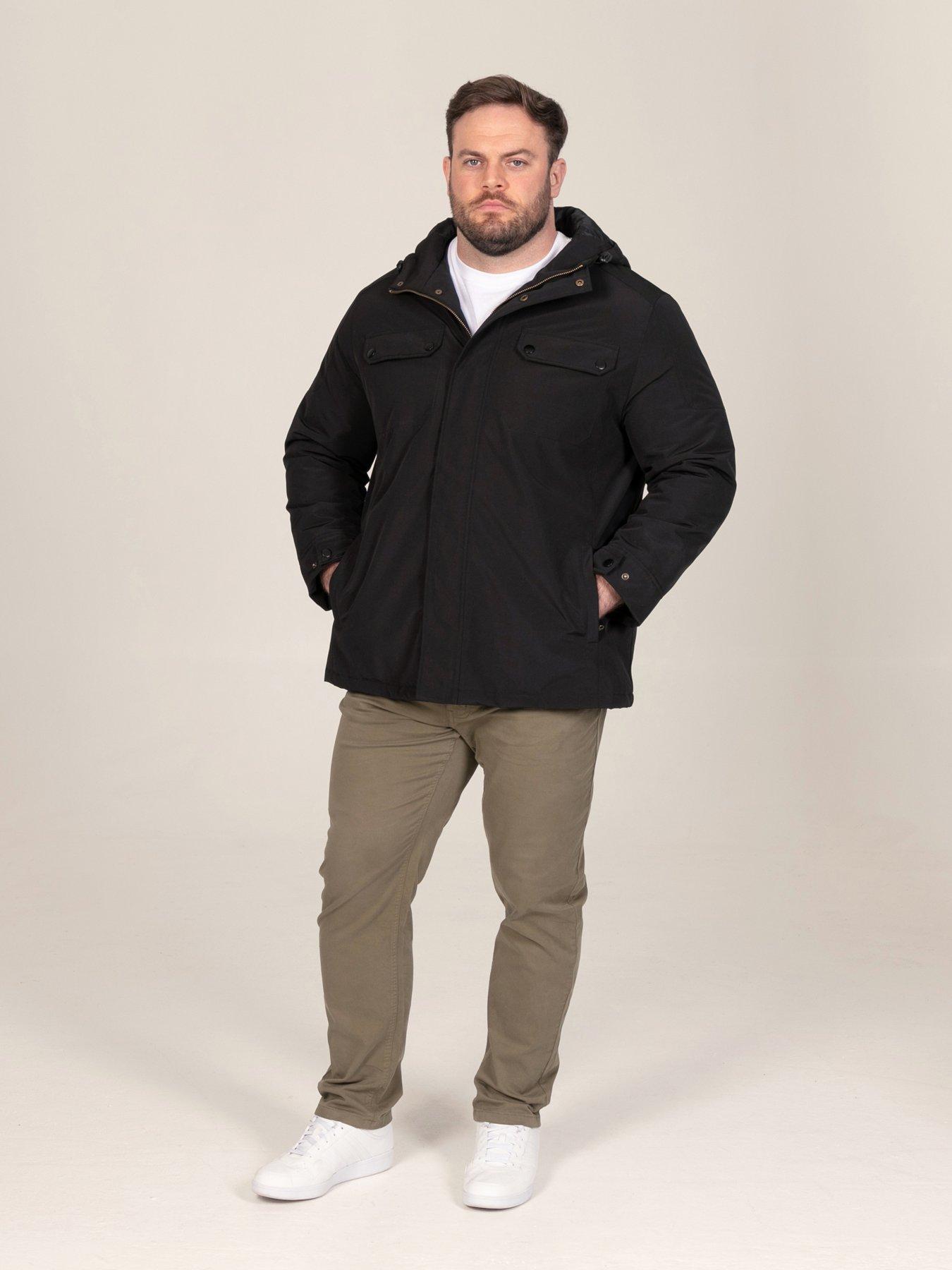 Image 3 of 7 of D555 Waterproof Hooded Padded Jacket