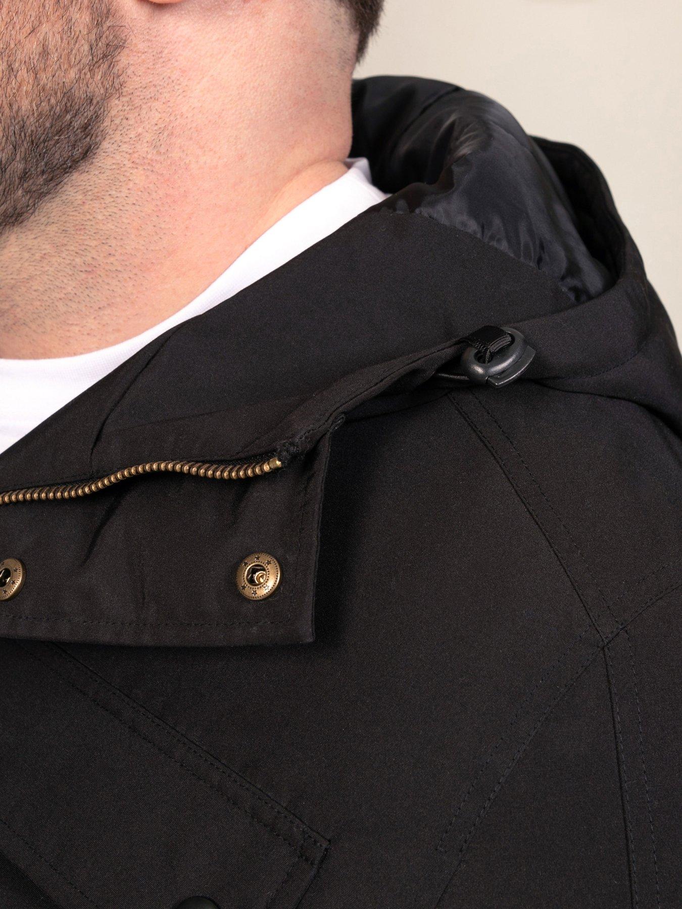 Image 6 of 7 of D555 Waterproof Hooded Padded Jacket