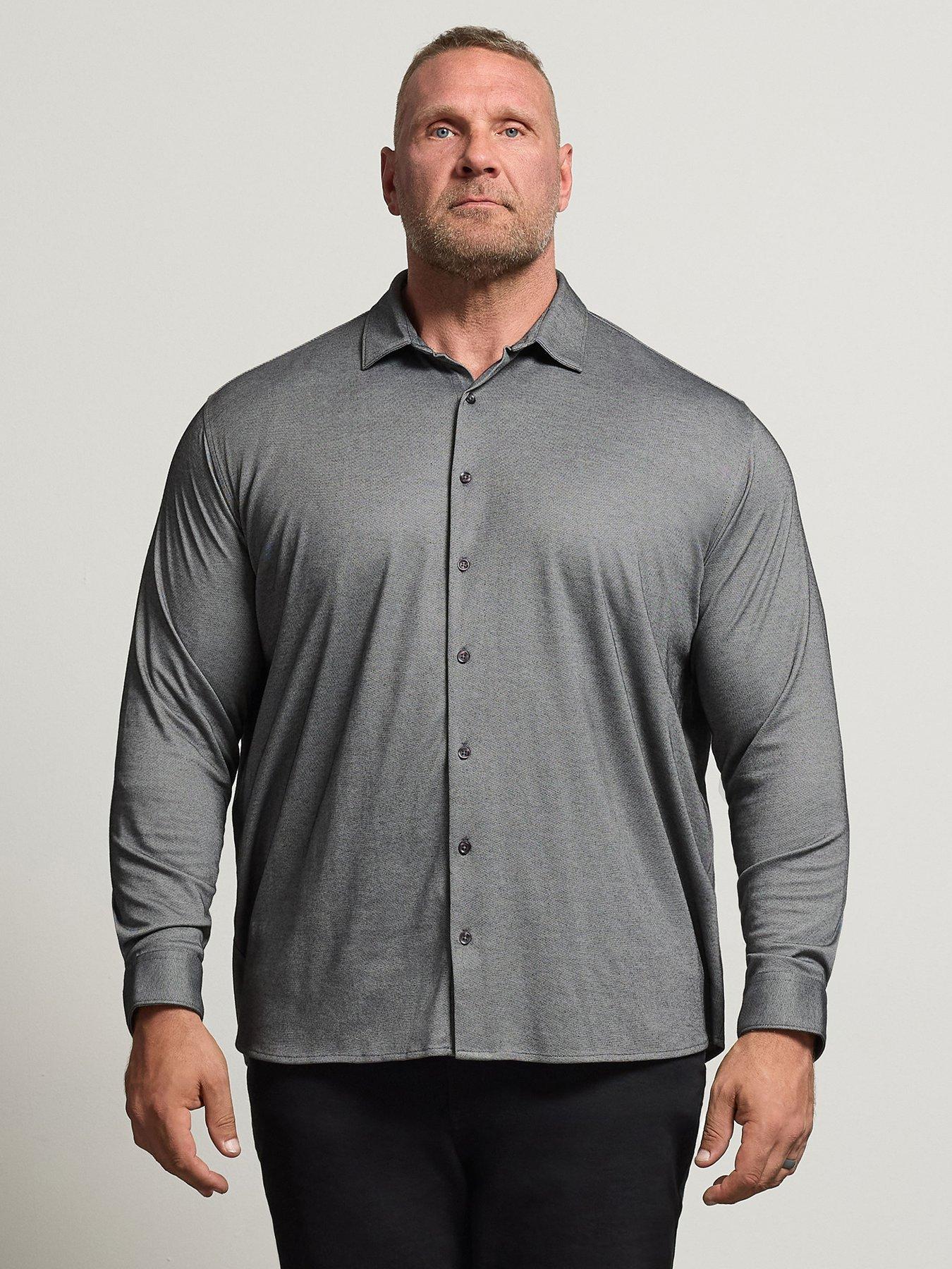 Image 1 of 4 of BadRhino Extra Long Cotton Stretch Shirt