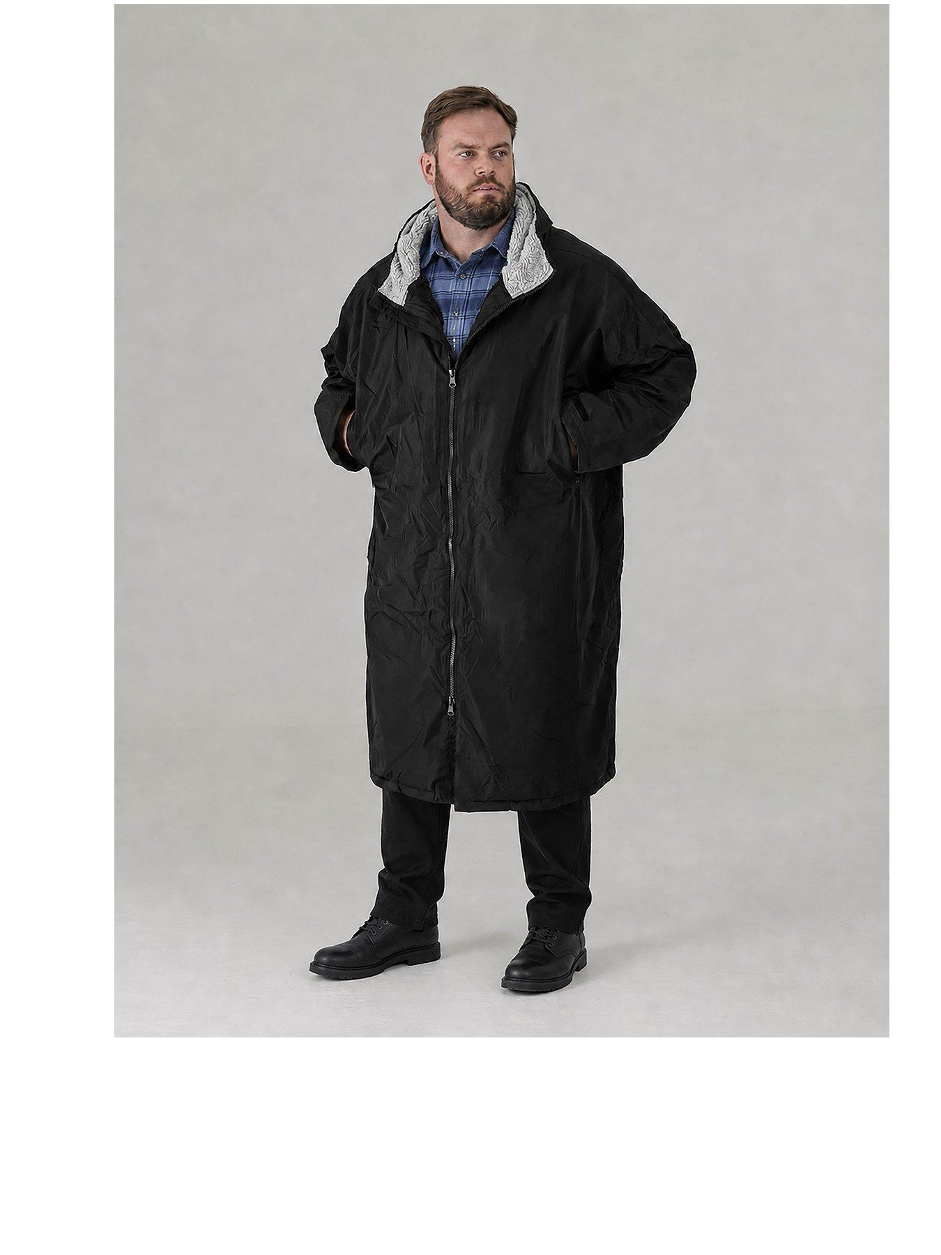 Image 1 of 7 of D555 D555 Sherpa Lined Showerproof Changing Robe