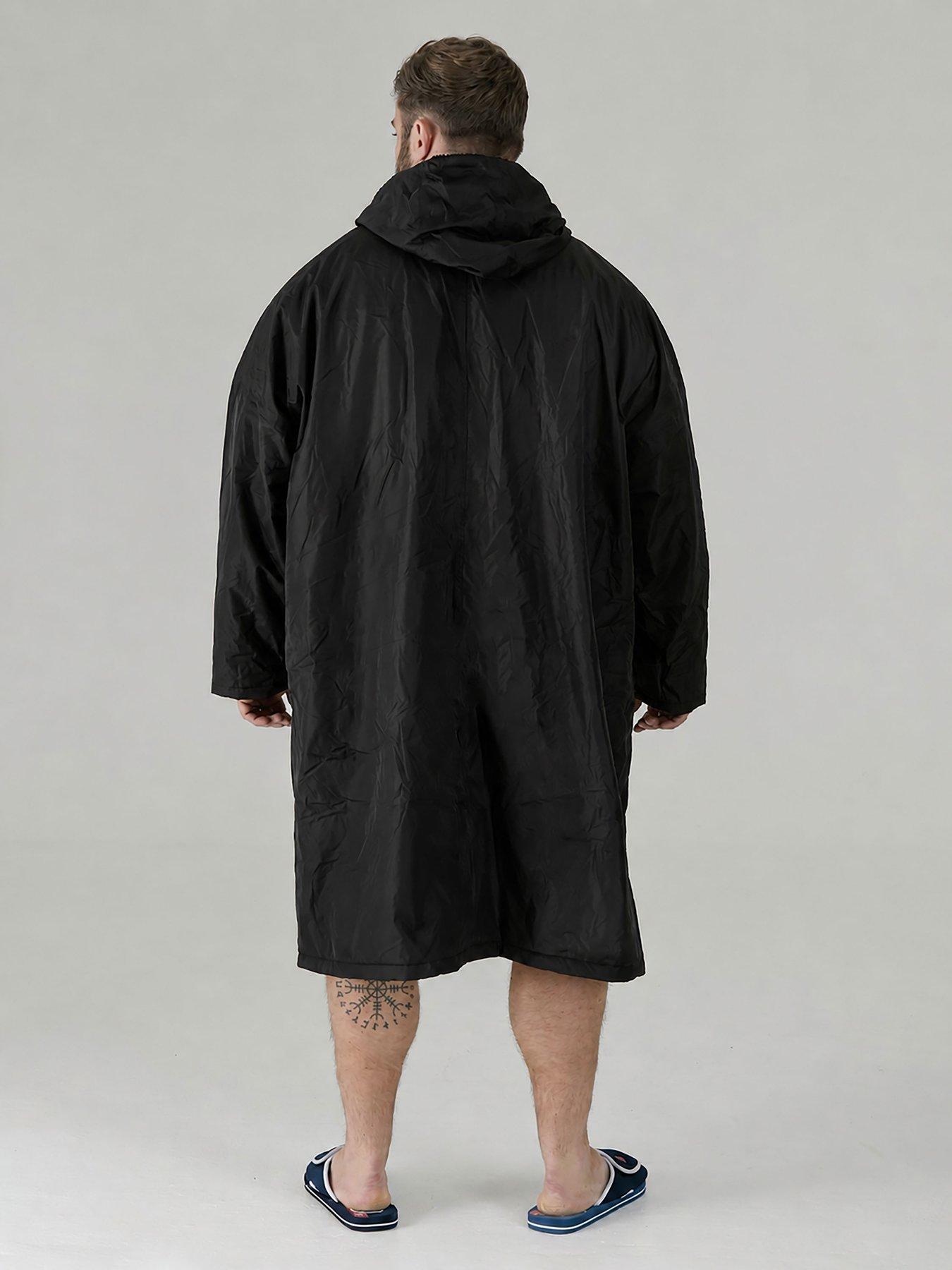 Image 2 of 7 of D555 D555 Sherpa Lined Showerproof Changing Robe
