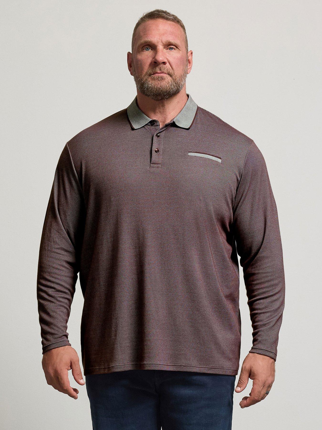 Image 1 of 4 of BadRhino Long Sleeve Polo Shirt