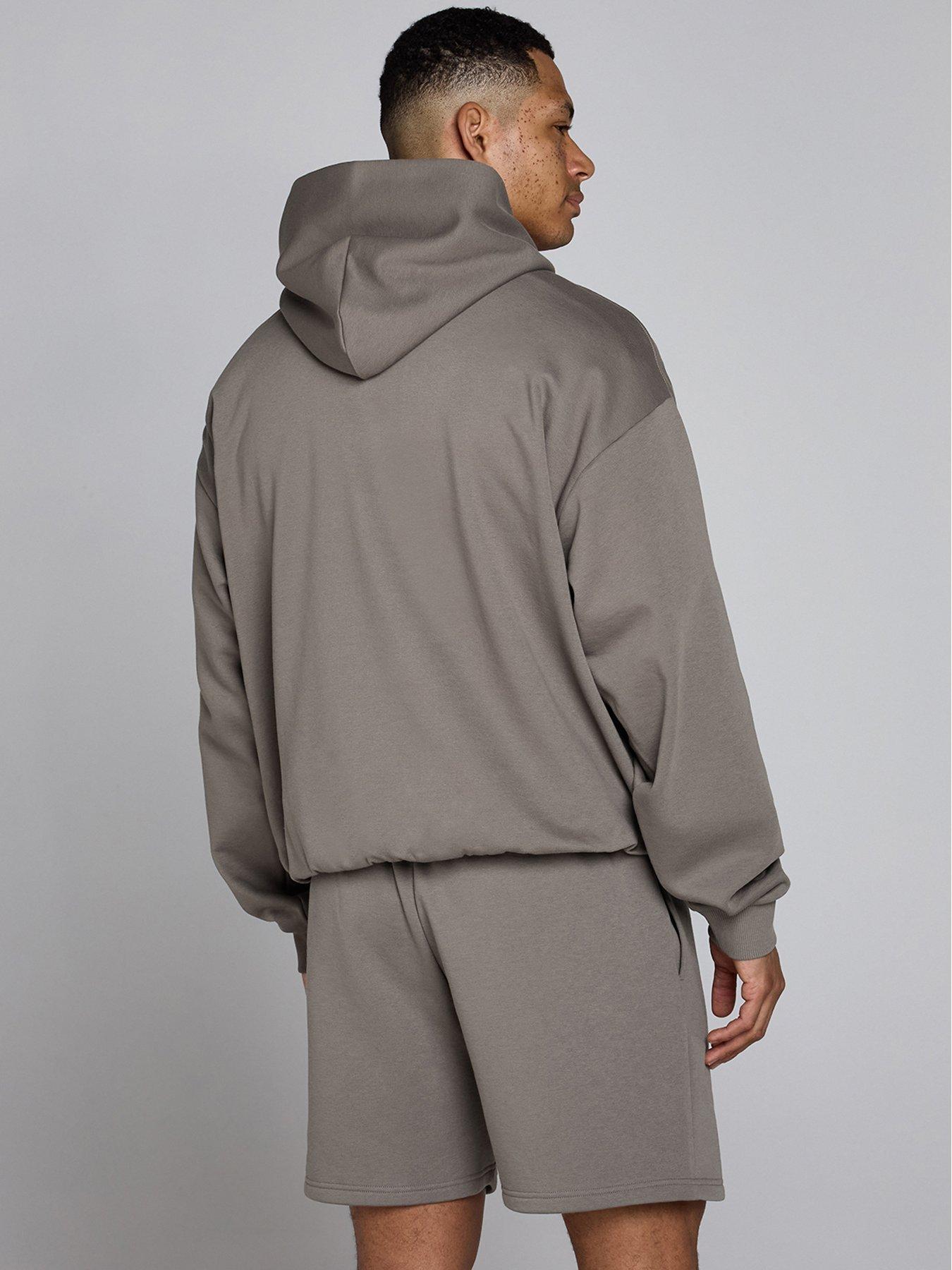 Image 2 of 4 of Myprotein Mens Training Rest Day Oversized Hoodie - Brown