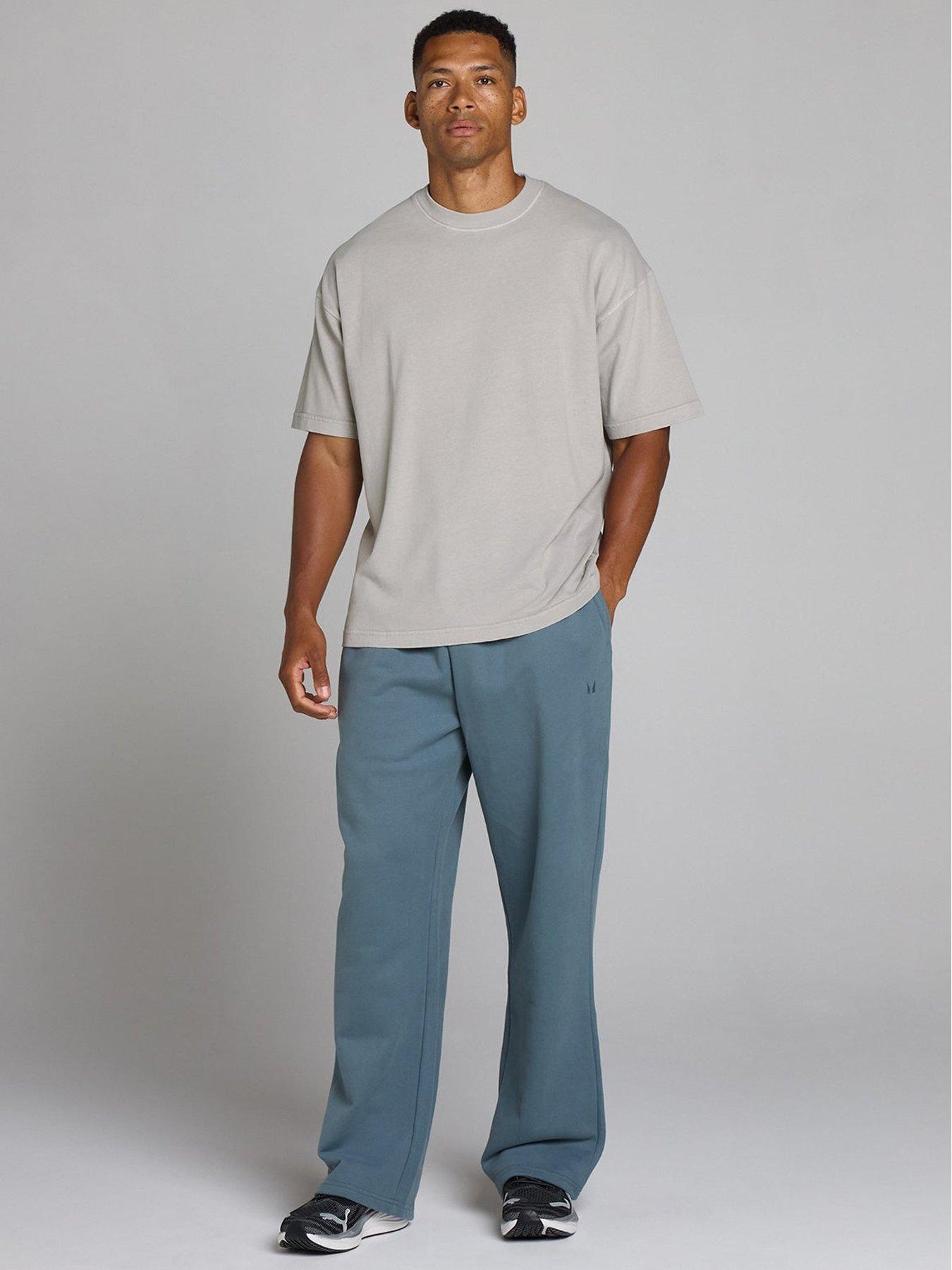 Image 3 of 4 of Myprotein Mens Training Washed Oversized T-shirt - Grey