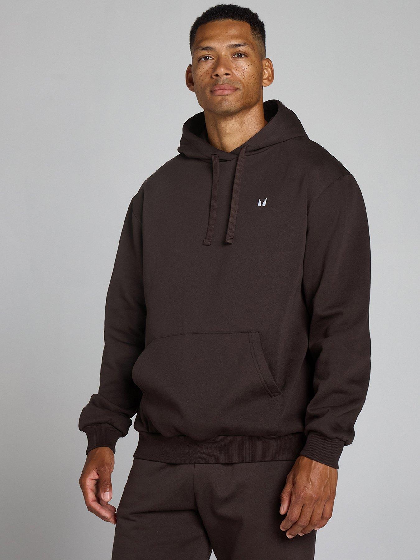 Image 1 of 4 of Myprotein Mens Training Rest Day Hoodie - Brown