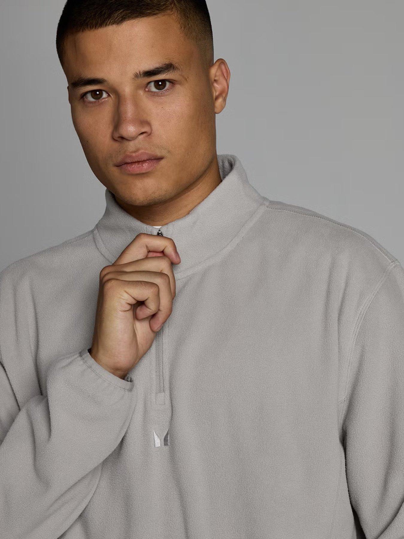 Image 4 of 4 of Myprotein Mens Training Fleece 1/4 Zip - Grey