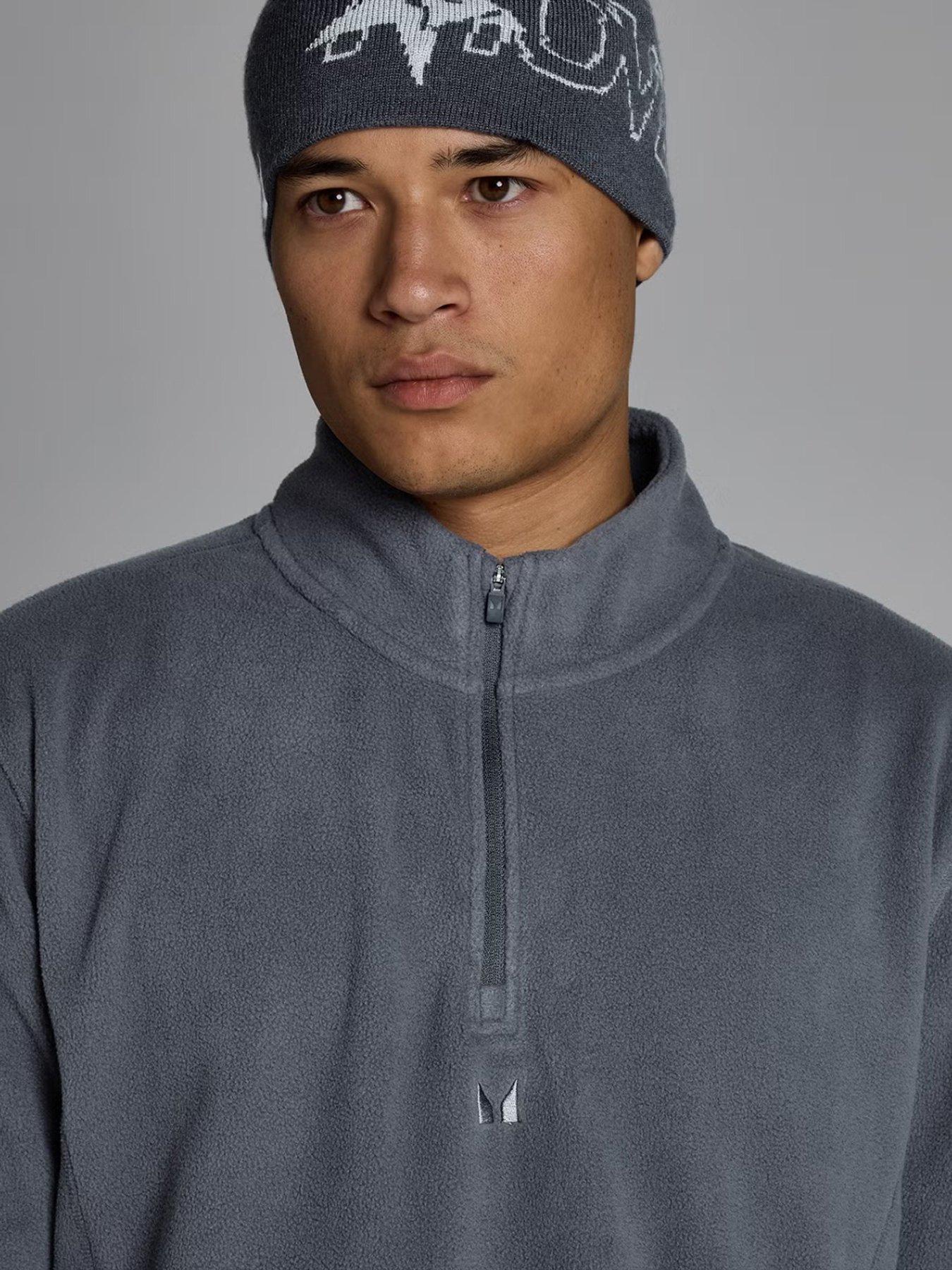 Image 4 of 4 of Myprotein Mens Training Fleece 1/4 Zip - Grey