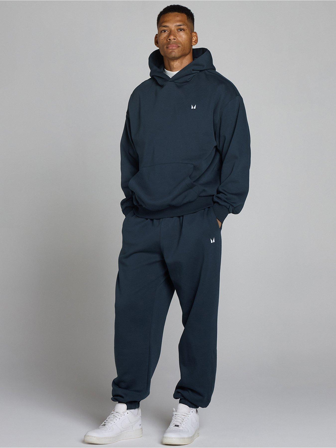 Image 3 of 4 of Myprotein Mens Training Rest Day Oversized Hoodie - Navy