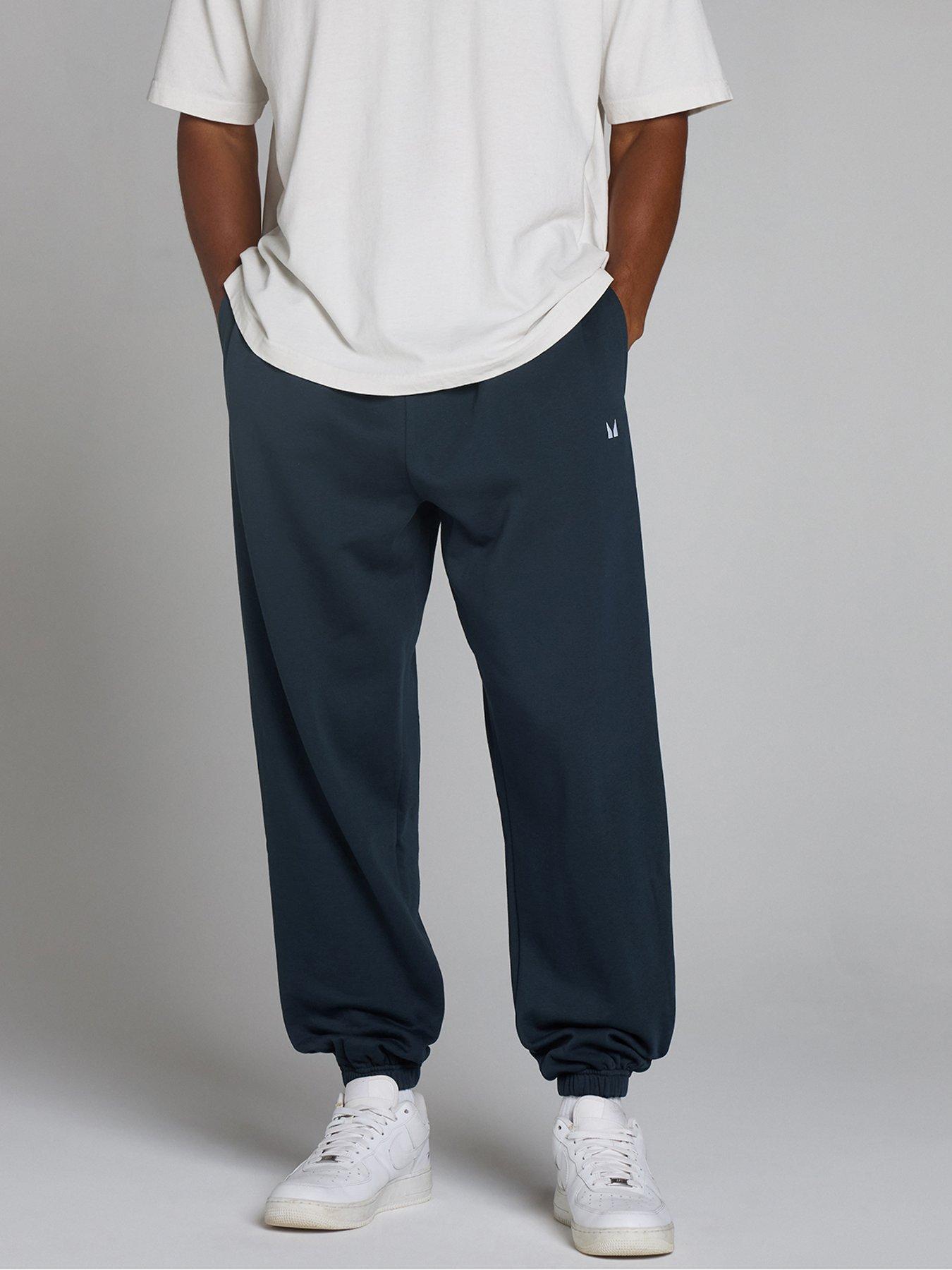 Myprotein Mens Training Rest Day Oversized Jogger, Navy, Size Xl, Men