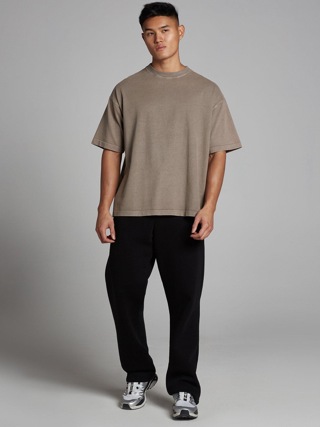 Image 3 of 4 of Myprotein Mens Training Washed Oversized Cotton T-shirt - Brown